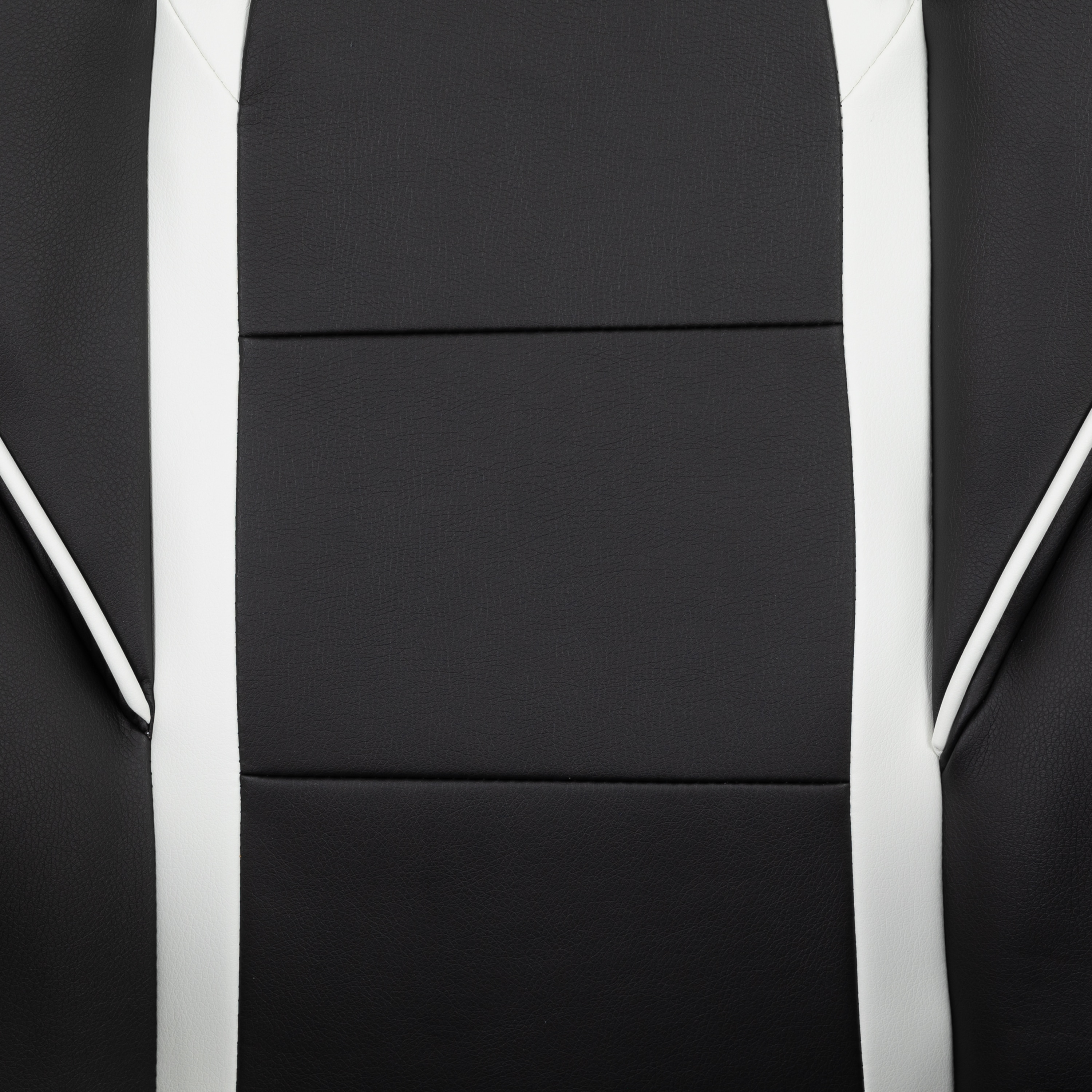White Ergonomic Reclining Gaming Chair with Massaging Lumbar Support