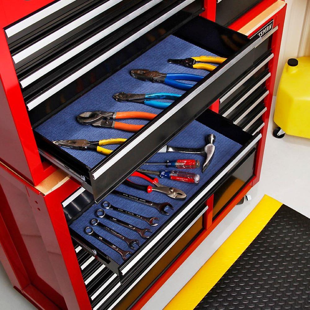 TOOLTEX Rubber Drawer Liner 24 In x 20 Ft Drawer Liner in the Tool Storage  Accessories department at