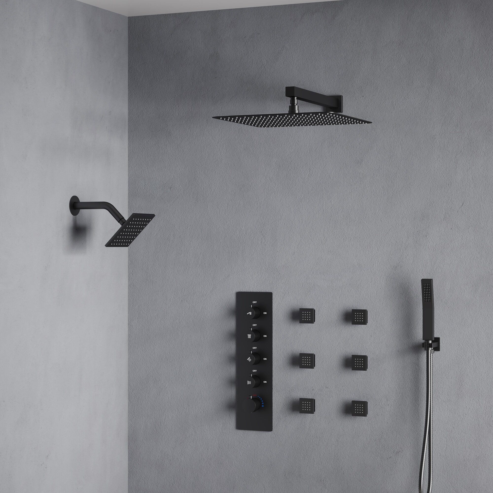 EVERSTEIN Q-928-OTOP Tub-Shower-Faucets - View #2