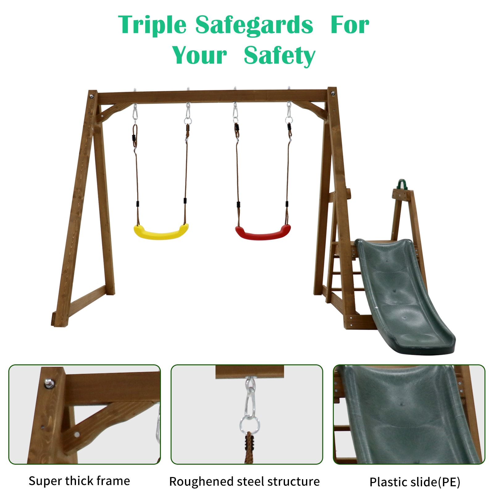 LUXEYARD DS-R-31S001 Playset-Swings - View #5