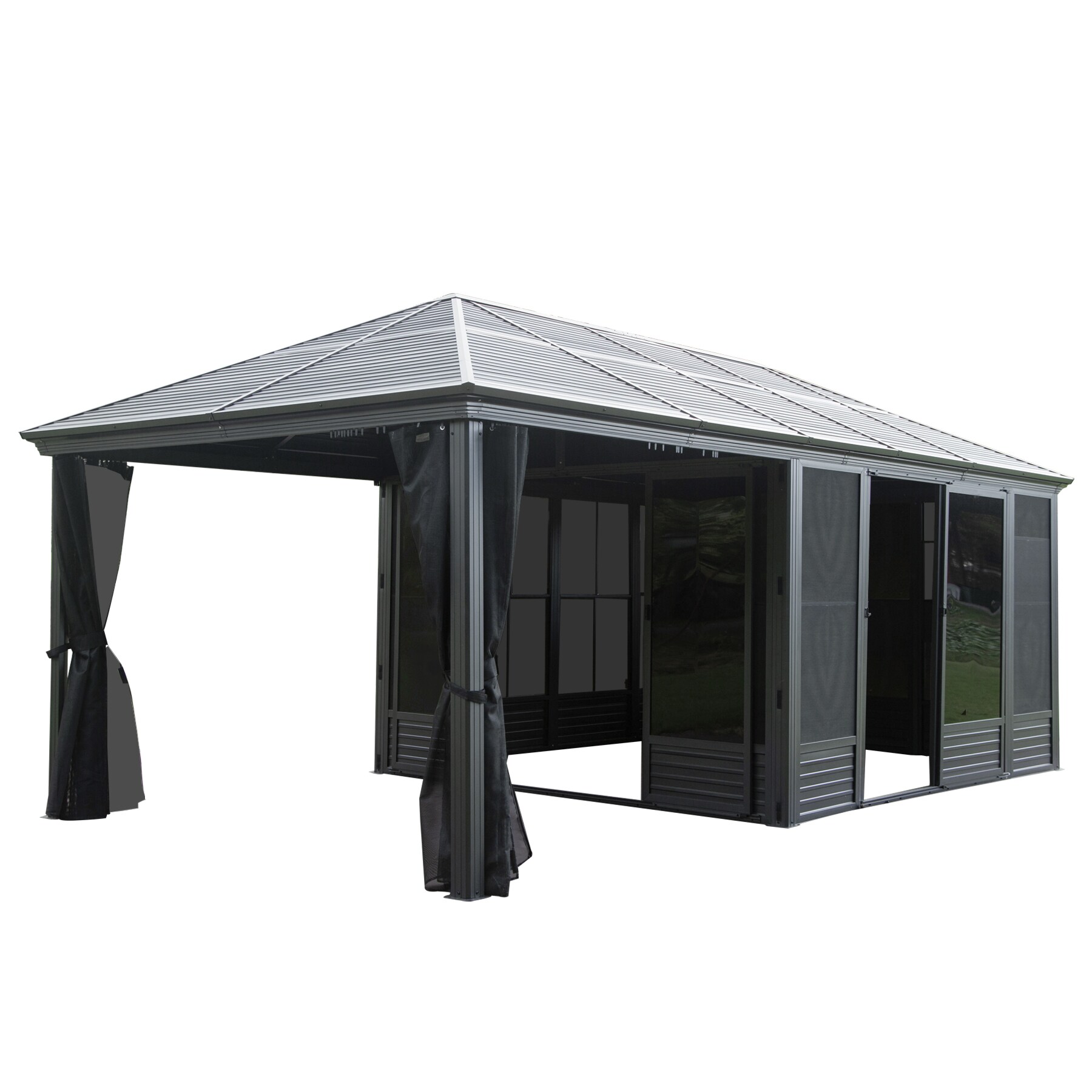 Dimakai DI-LGMF8244A Wood-Resin-Gazebos - View #3