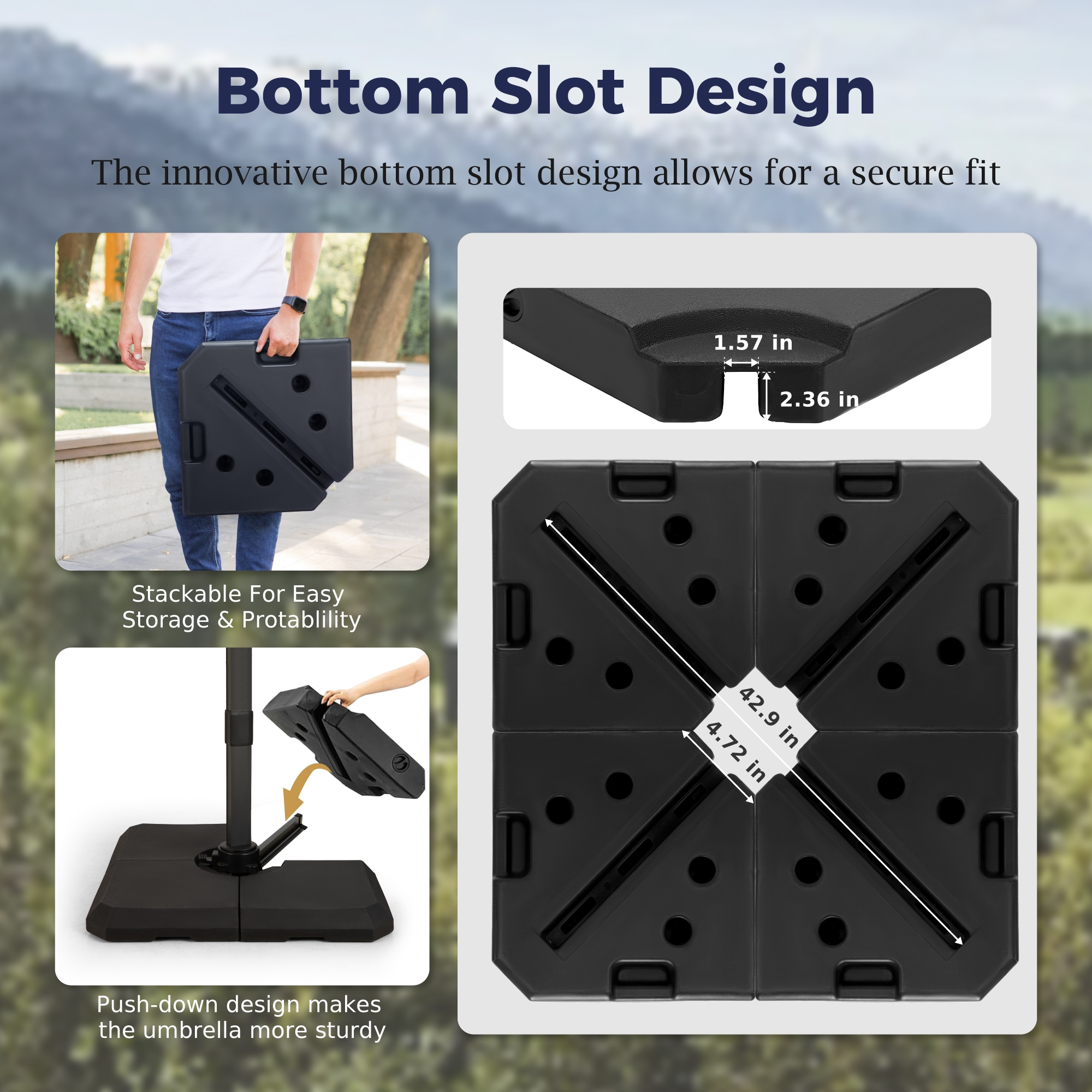 Sunshine Valley E02GM032-M-WB Umbrellas-2 - View #12