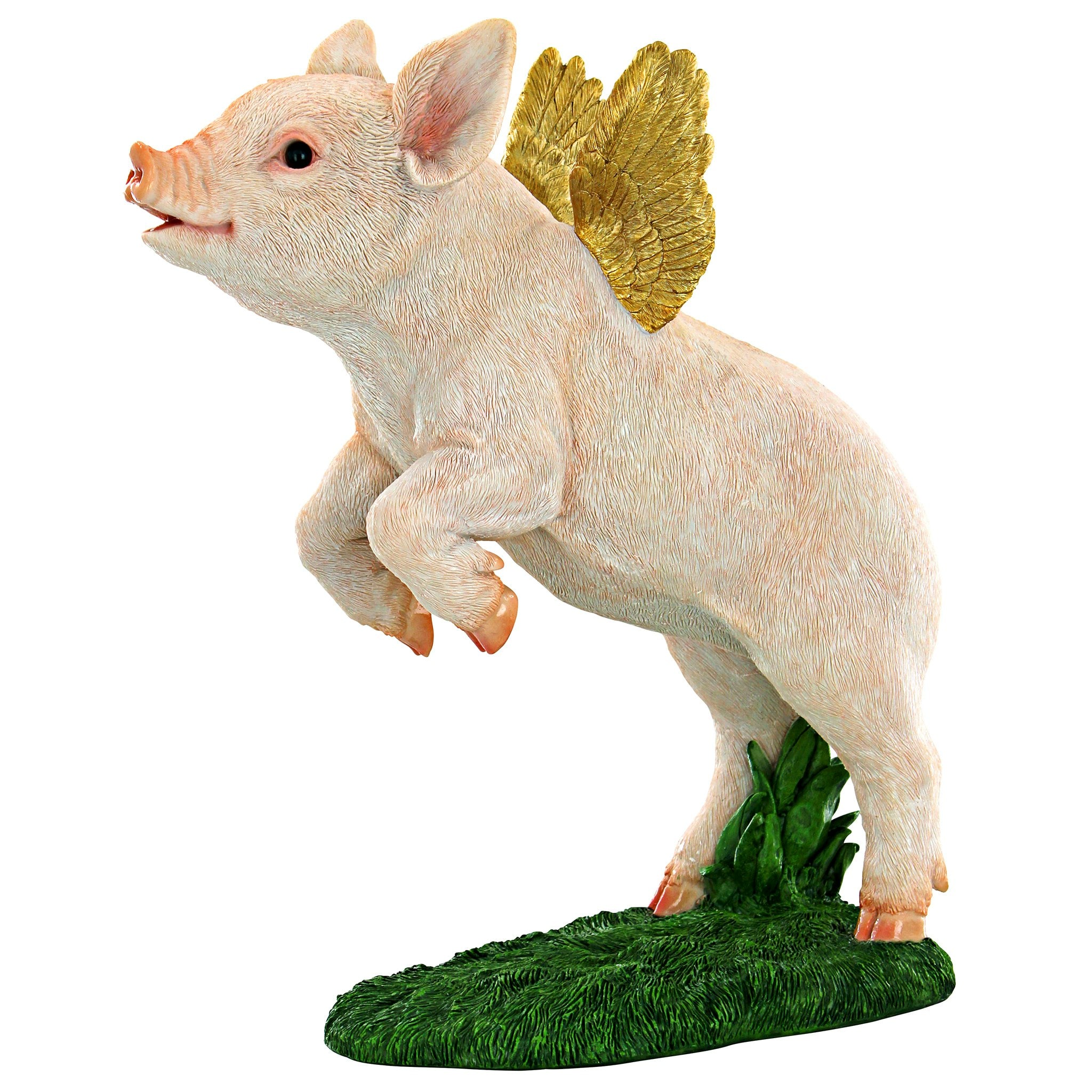 Design Toscano QM21005 14-Inches H x 11.5-Inches W Multiple colors/finishes Animal Garden Statue