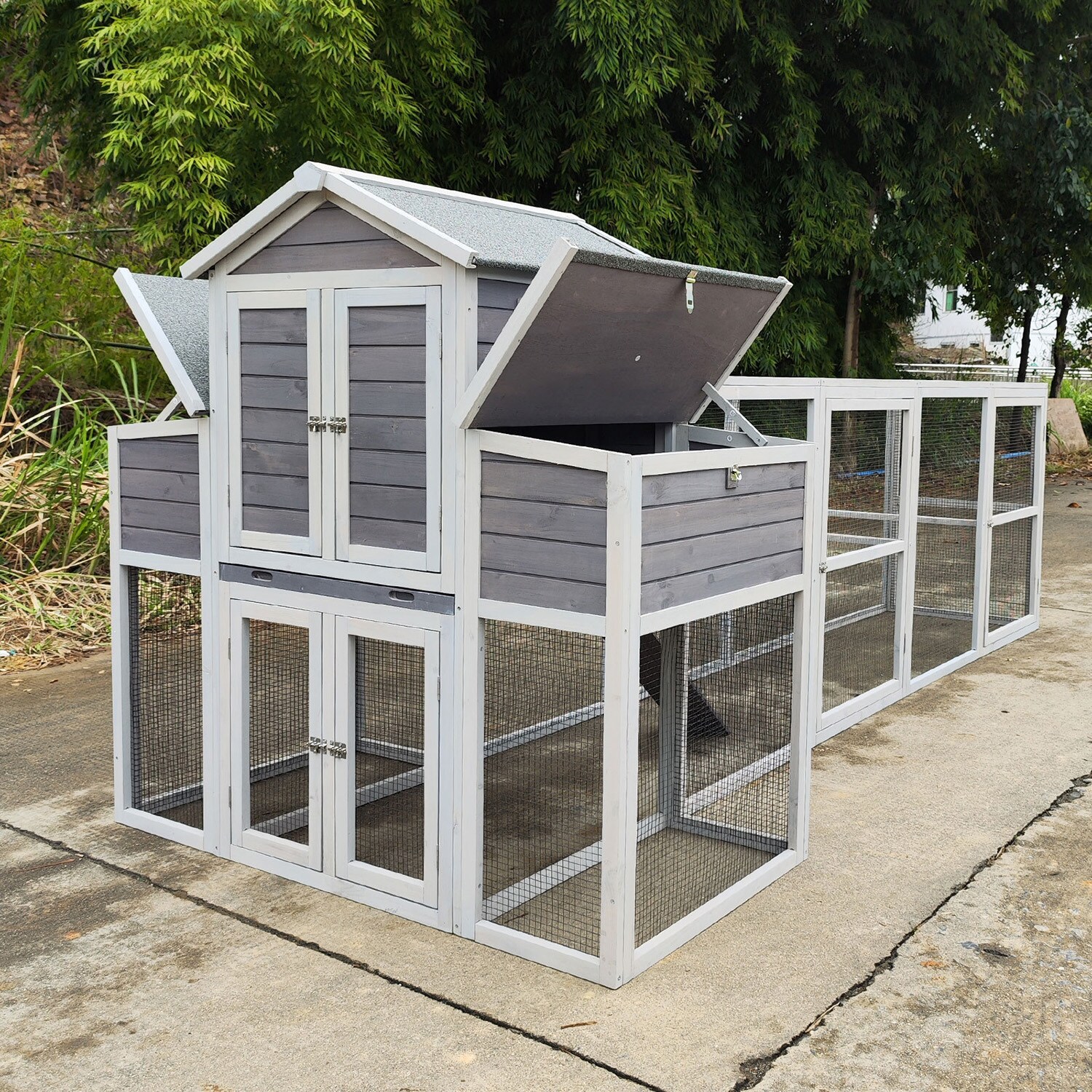 GZMR GZ-W1630 Chicken-Coops-Rabbit-Hutches - View #4