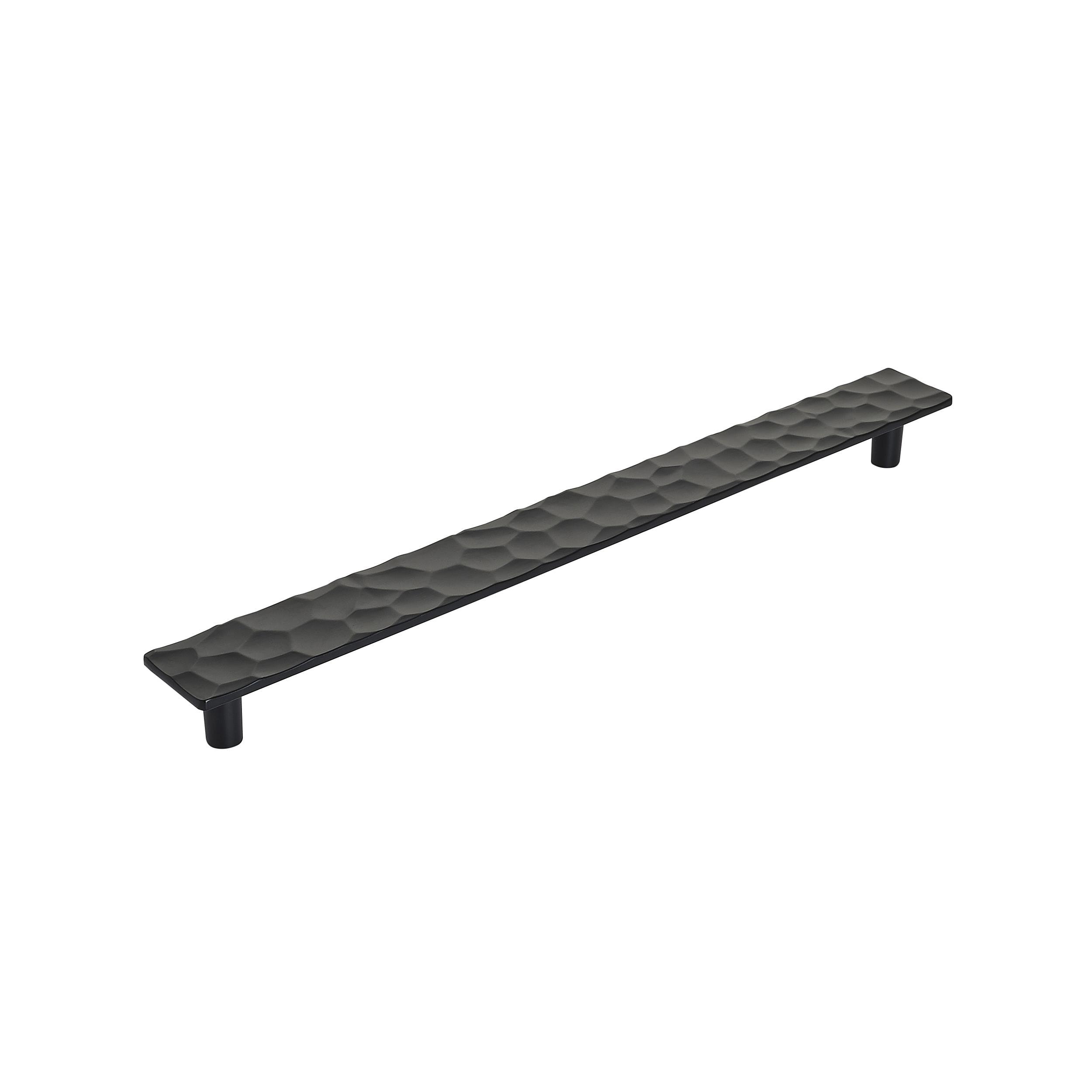 Amerock BP36826MB Kamari 10-1/16-in , 256mm Center to Center Matte Black Rectangular Bar