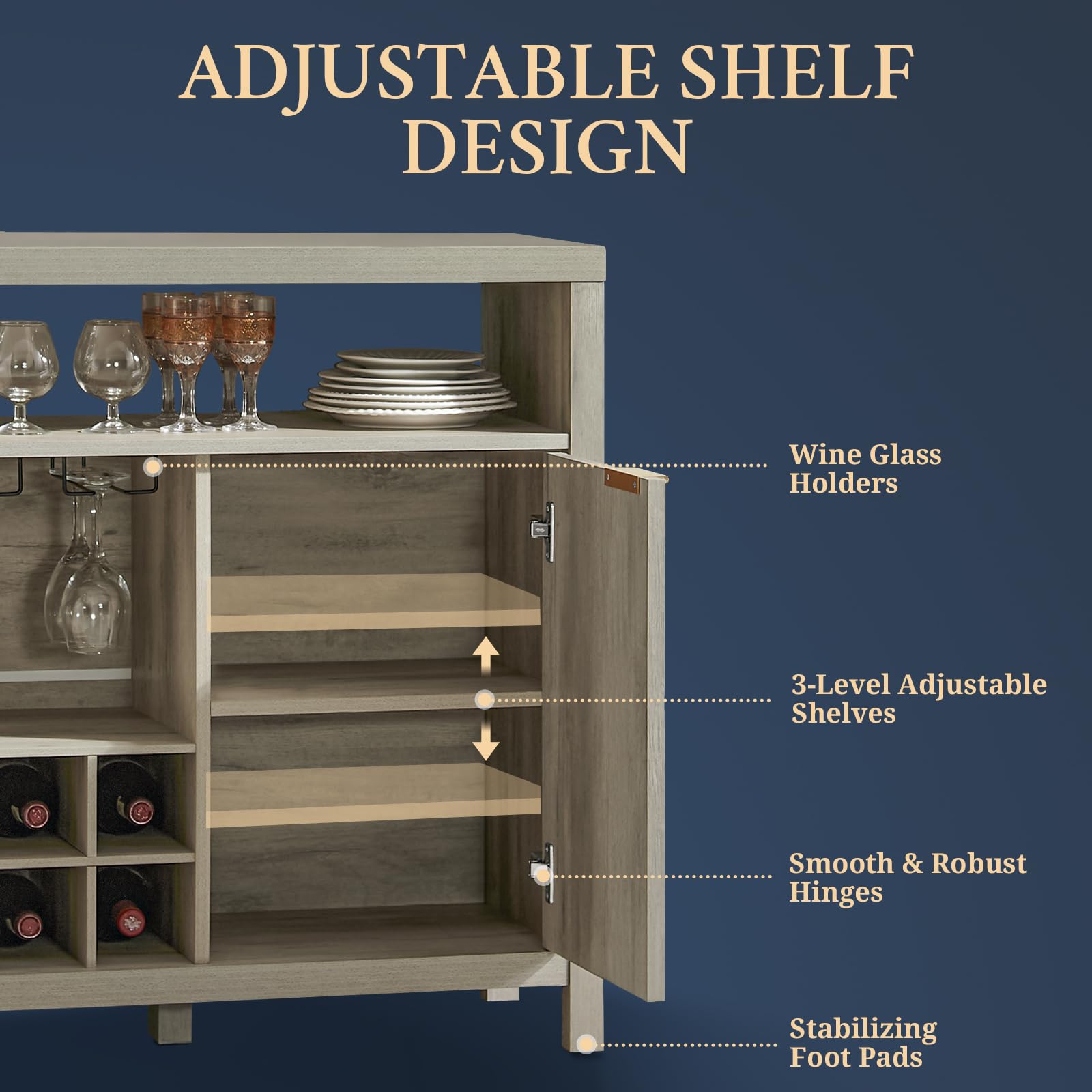 LTMATE LSAFSB0001BK Wine-Racks - View #3