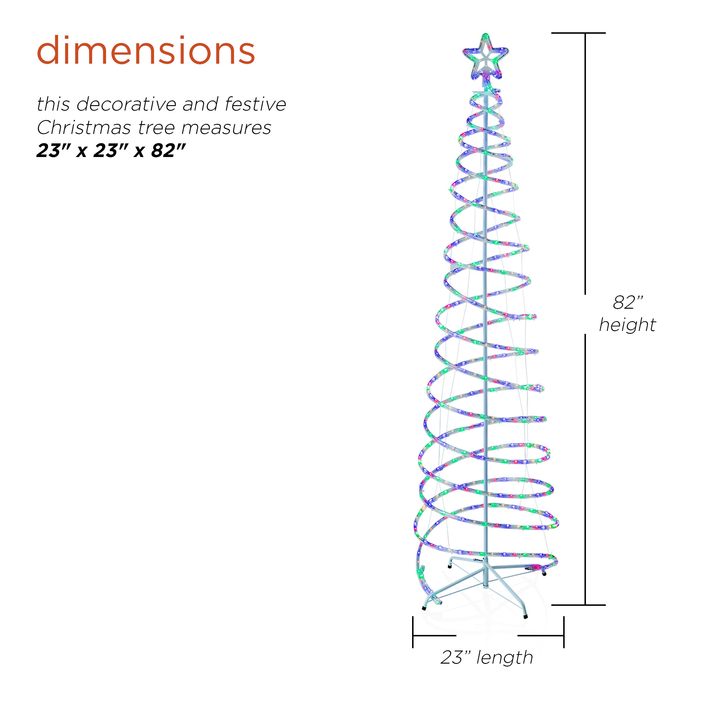 Alpine Corporation CEY224MC Artificial-Christmas-Trees - View #3