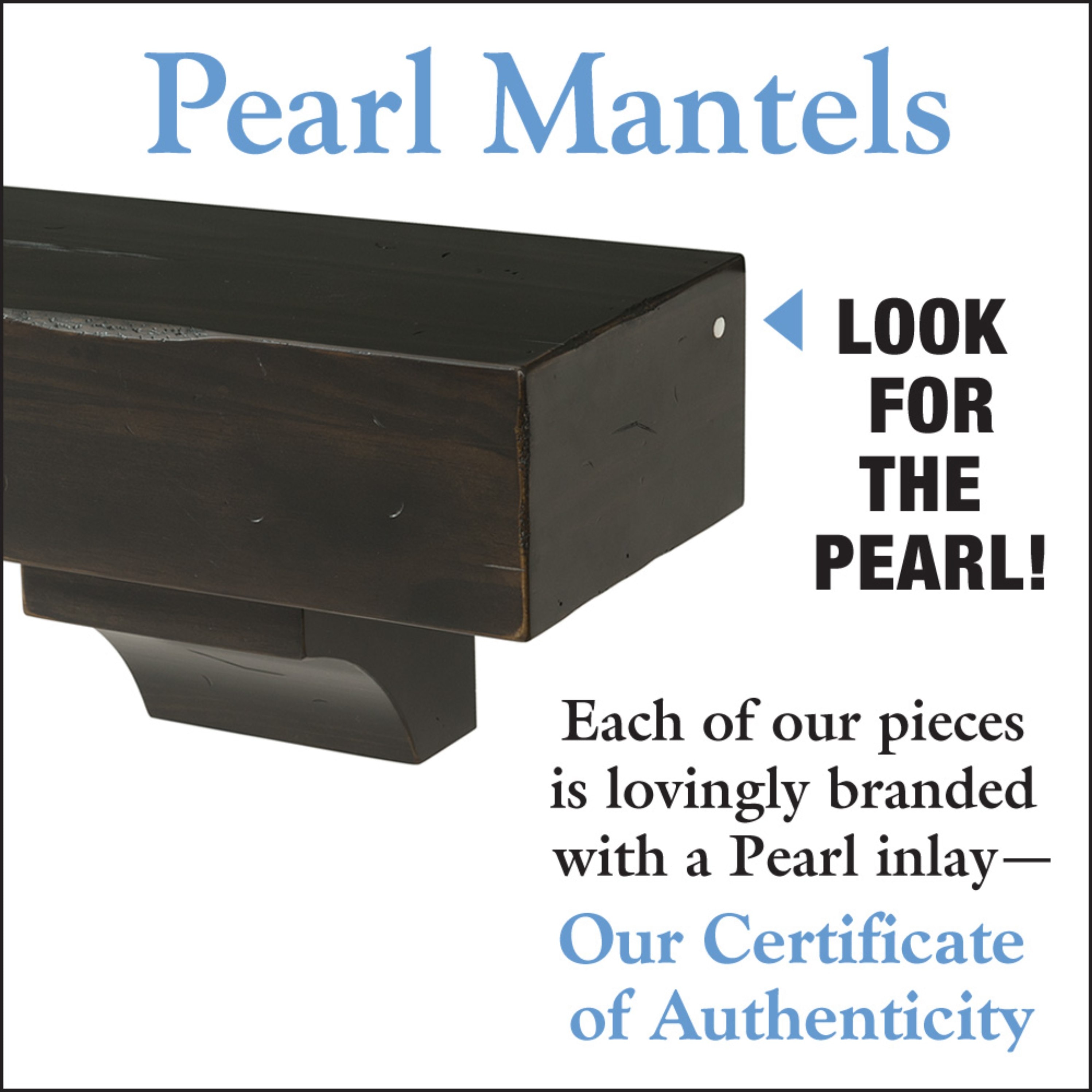 Pearl Mantels SSUP6041220L Mantel-Shelves - View #5