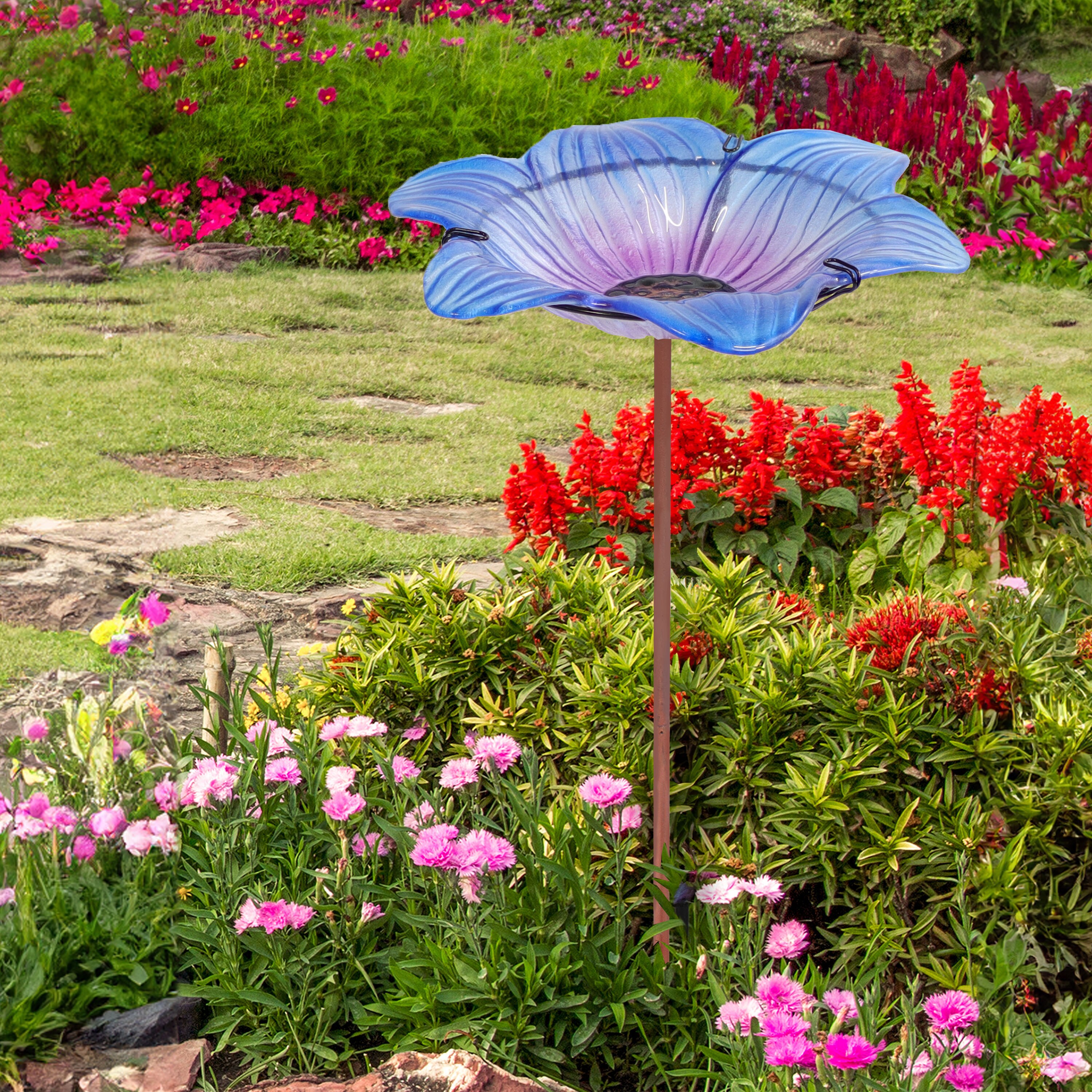 Sunnydaze Decor HB-158 birdbaths - View #12