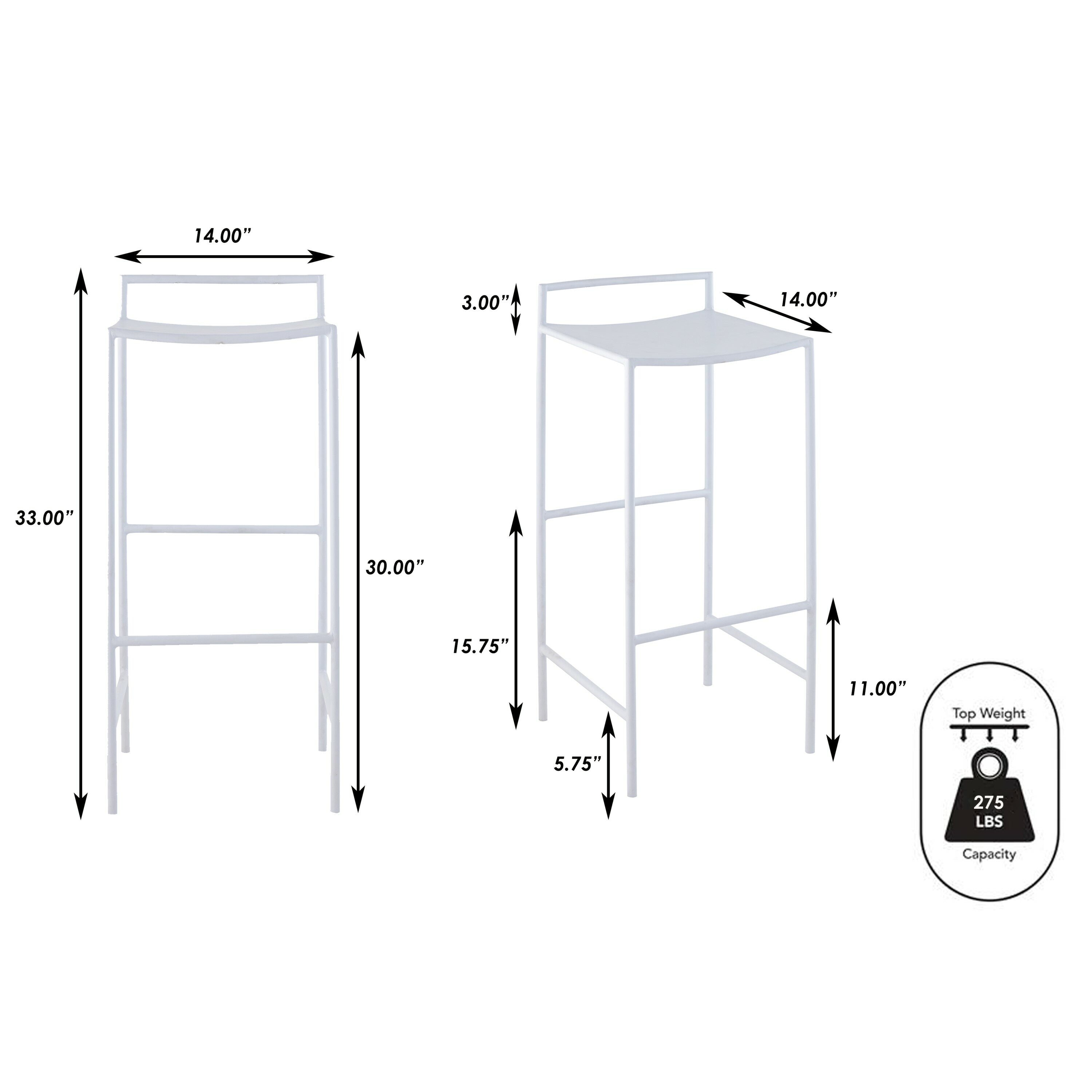 JONATHAN  Y BSL1004B stools - View #4
