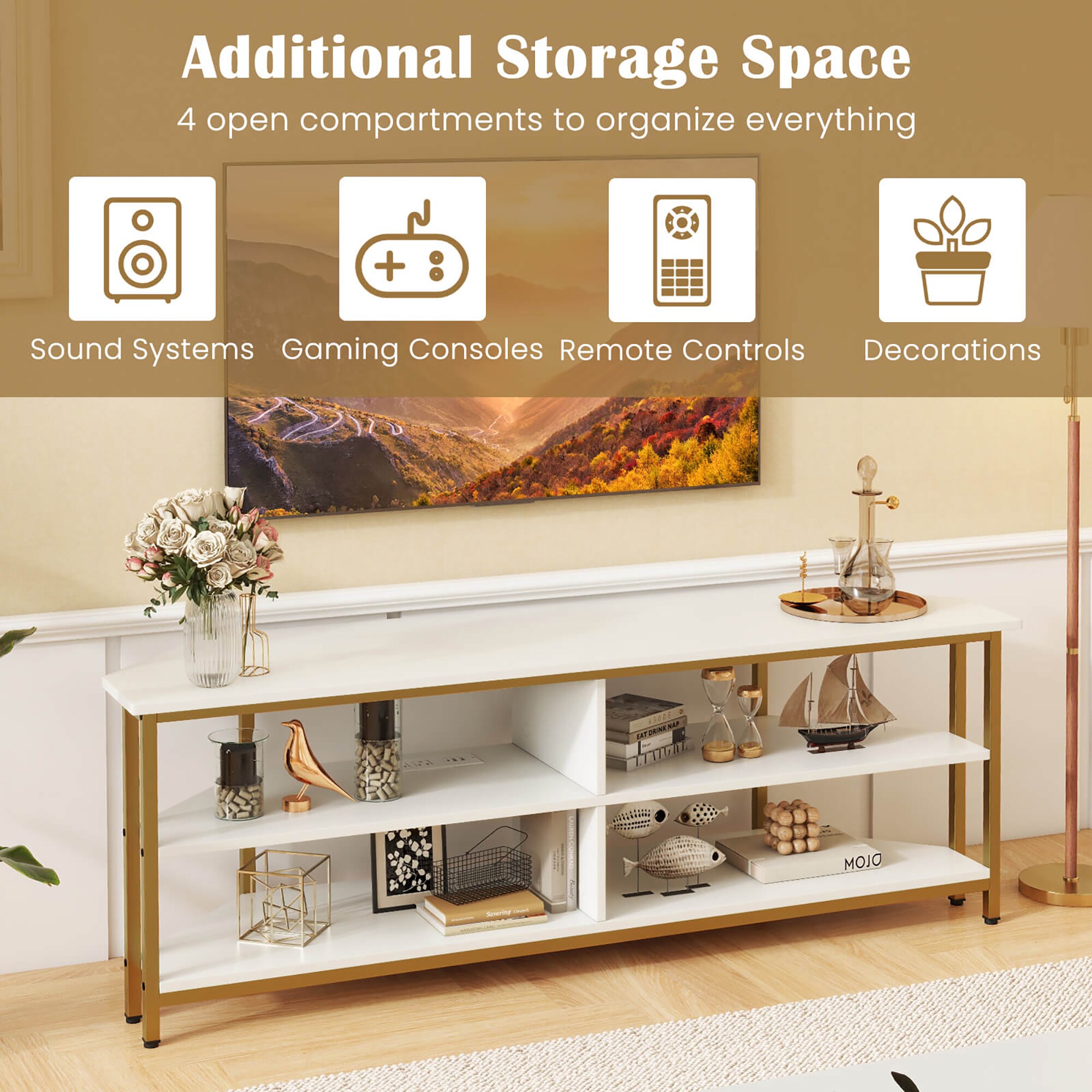 Costway HCST02293 Tv-Stands - View #6