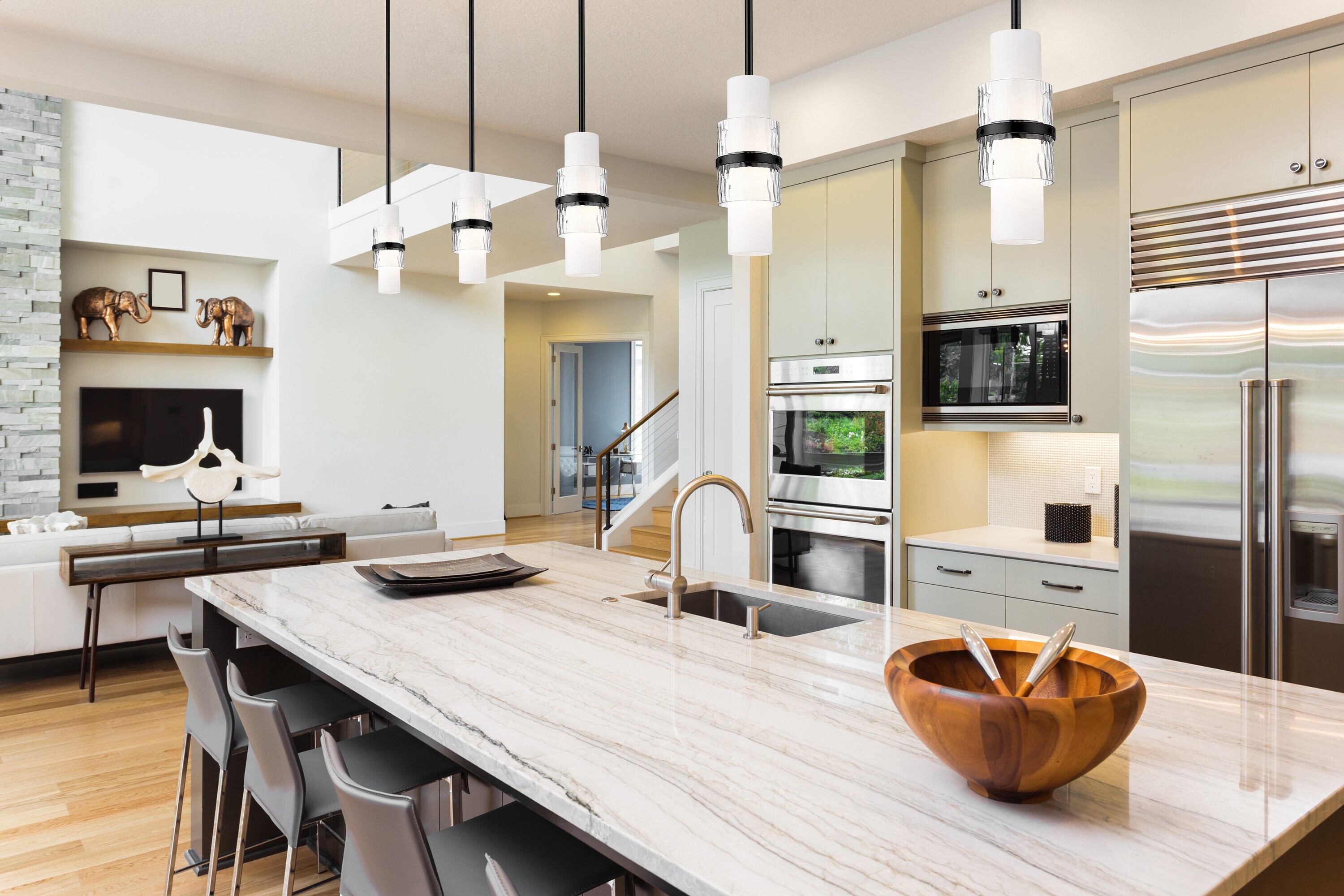 Z-Lite 1946P-ROD-MB Pendant-Lights - View #2
