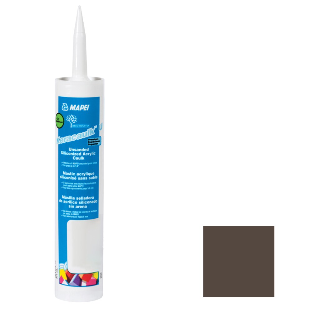 MAPEI 90710 Keracaulk 10.5-oz Chocolate Paintable Latex Caulk