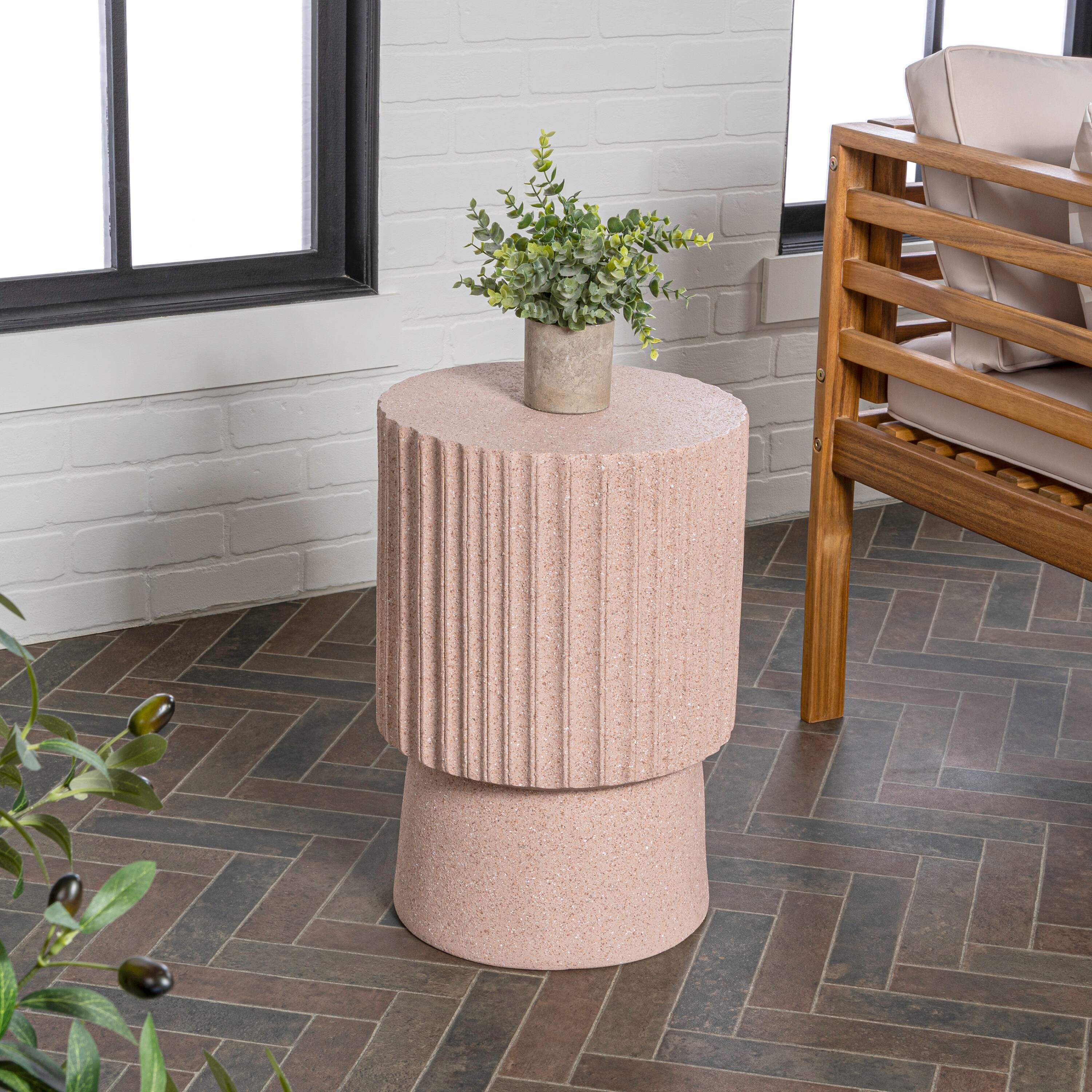 JONATHAN  Y TBL1102C Patio-Tables - View #5