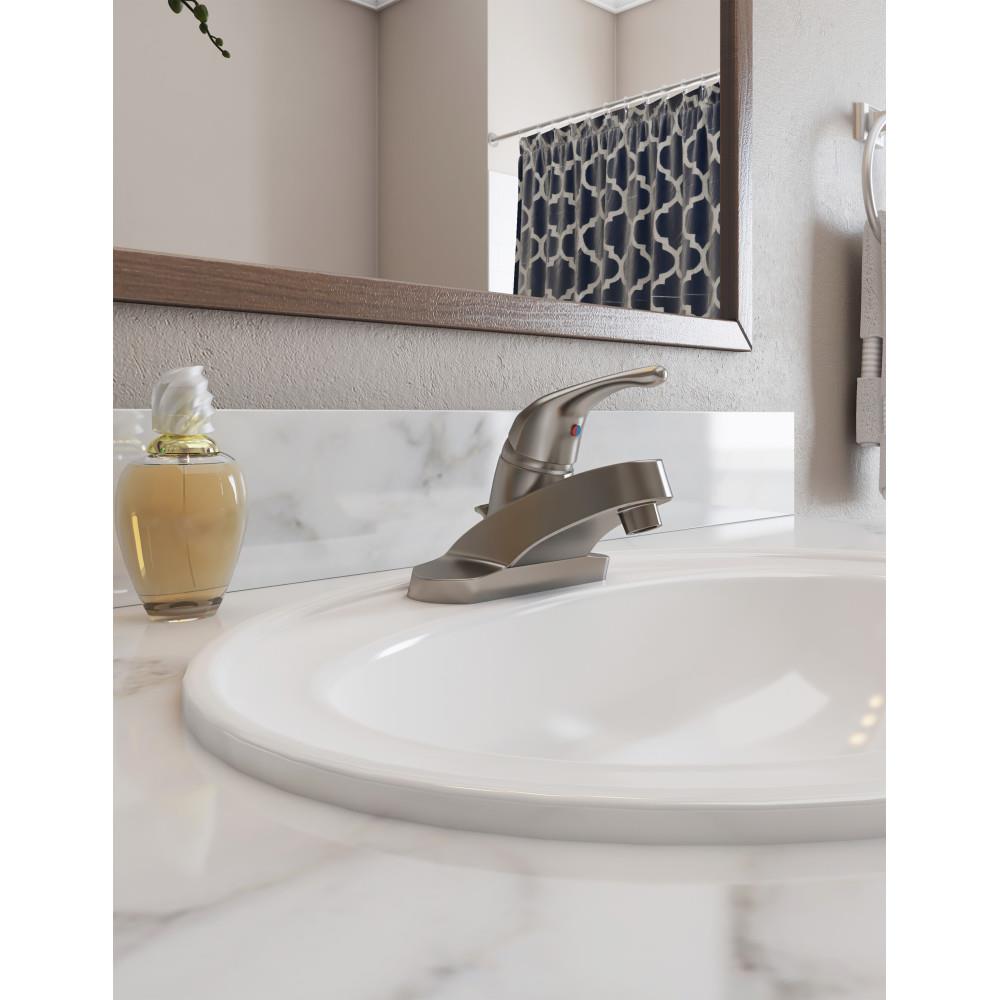 Middleton Satin Nickel Single Handle Bathroom Faucet