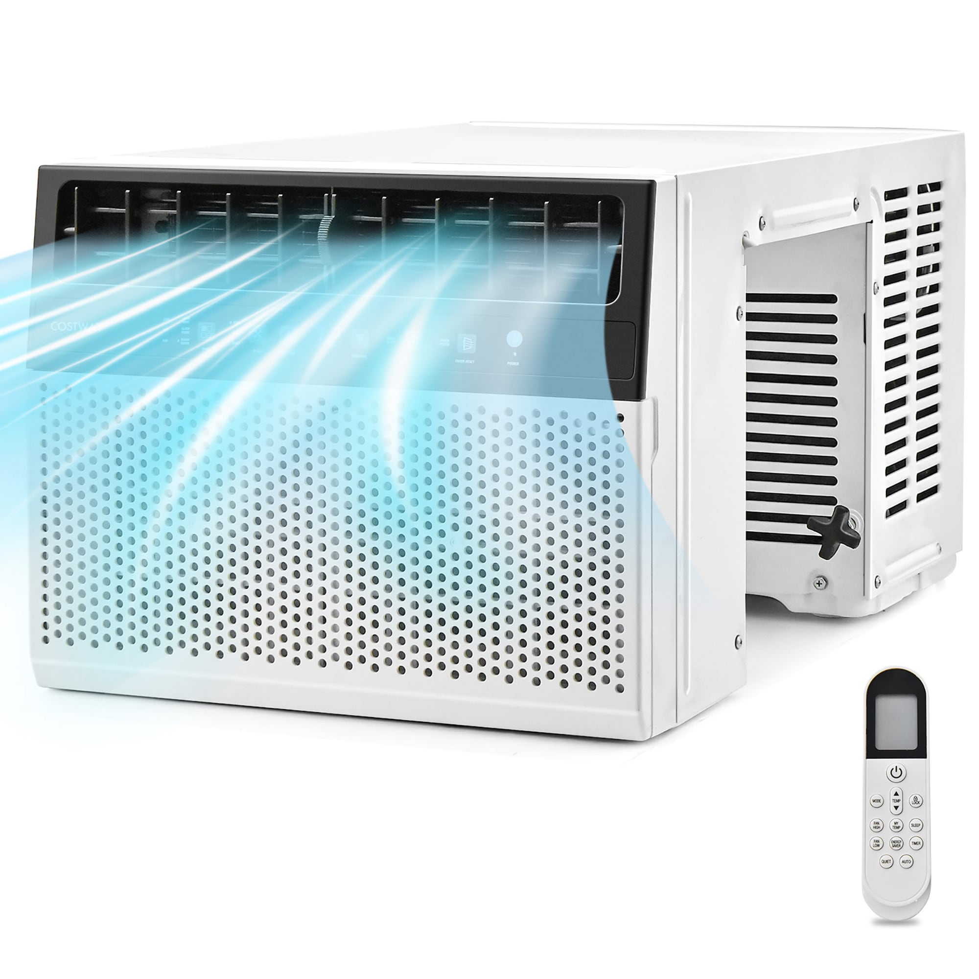 Costway LWS00234 Small Room Window Air Conditioner , Remote Included ( 115-Volt , 6000-BTU )