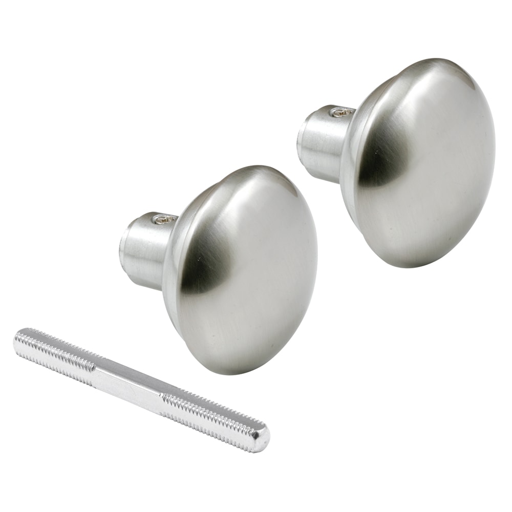 Prime-Line Satin Nickel Interior Bed/Bath Hall/Closet Passage Door Knob in  the Door Knobs department at