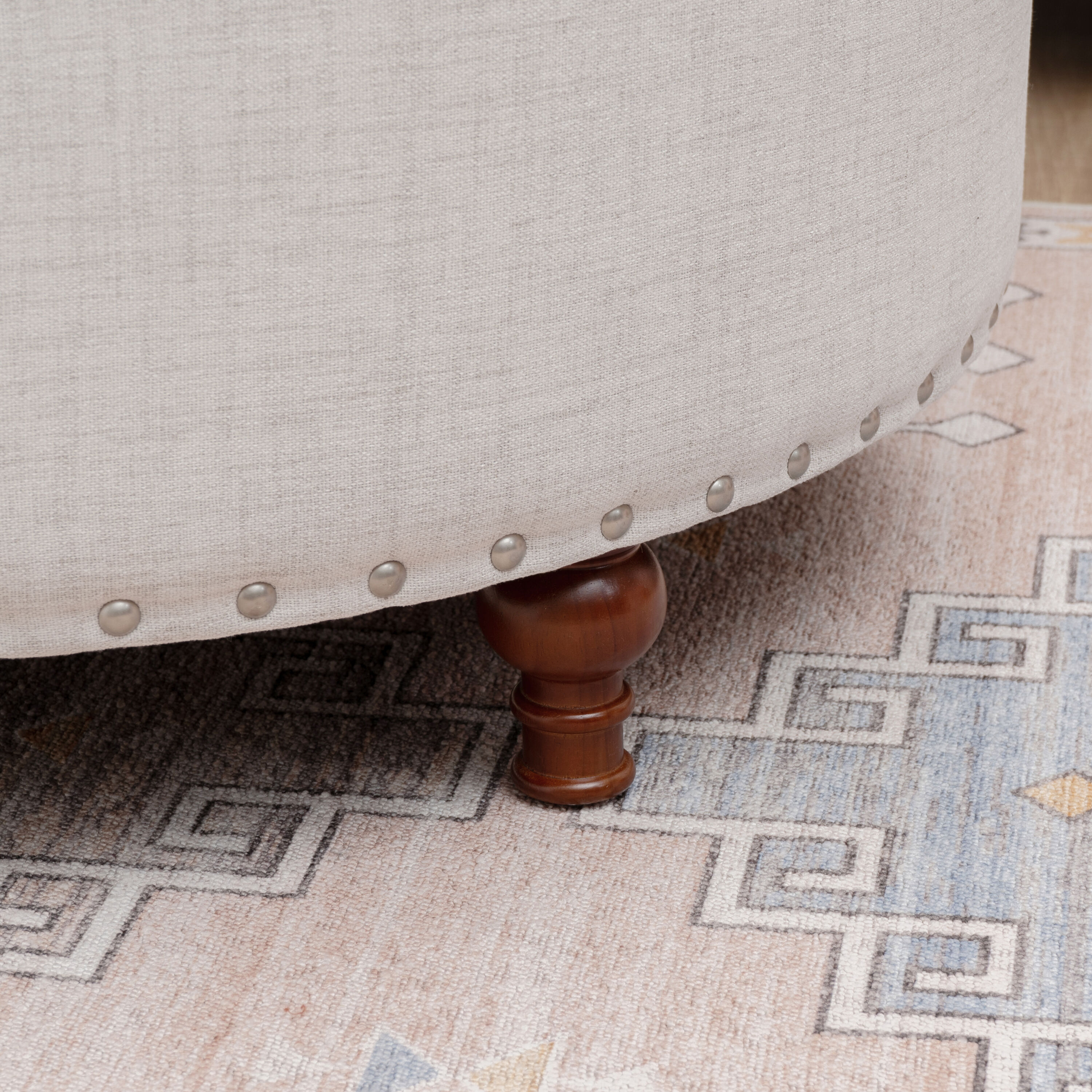 Linon BH208NAT01U Indoor-Ottomans - View #8
