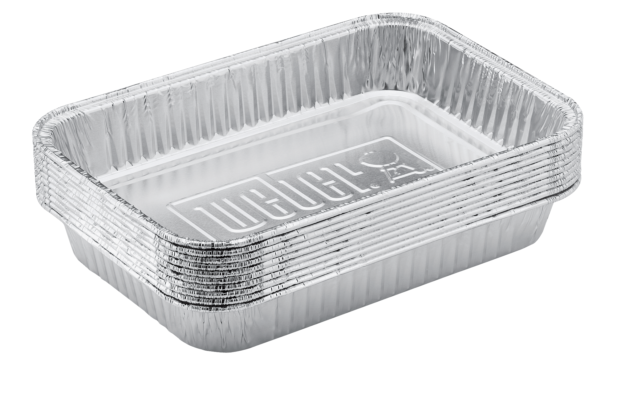Weber 10-Pack 8.6-in x 6-in W Disposable Aluminum Foil Grill Drip Pan in  the Grill Drip Pans & Cups department at