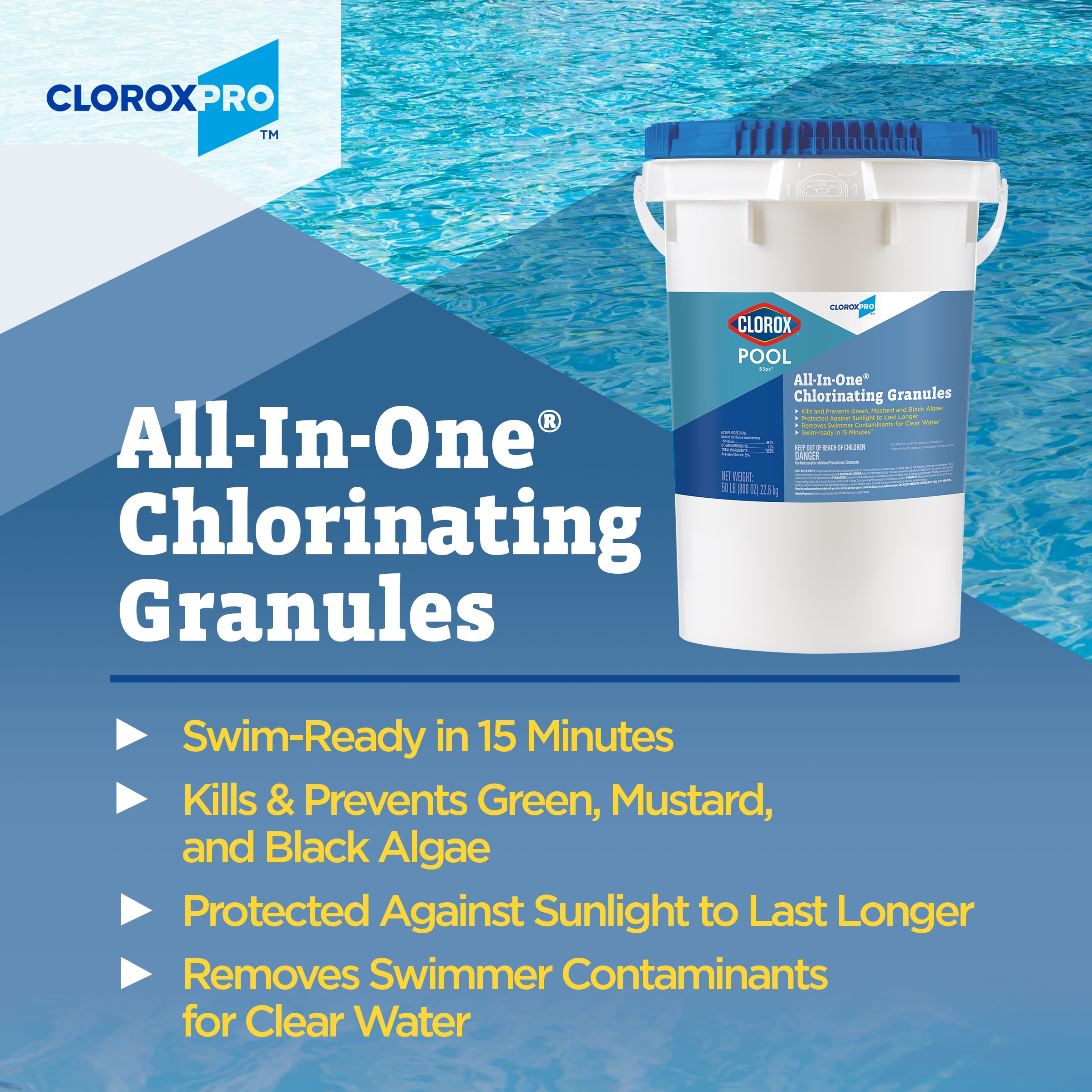 Clorox Pool&Spa 91050CLP Chlorinating-Tabs - View #2