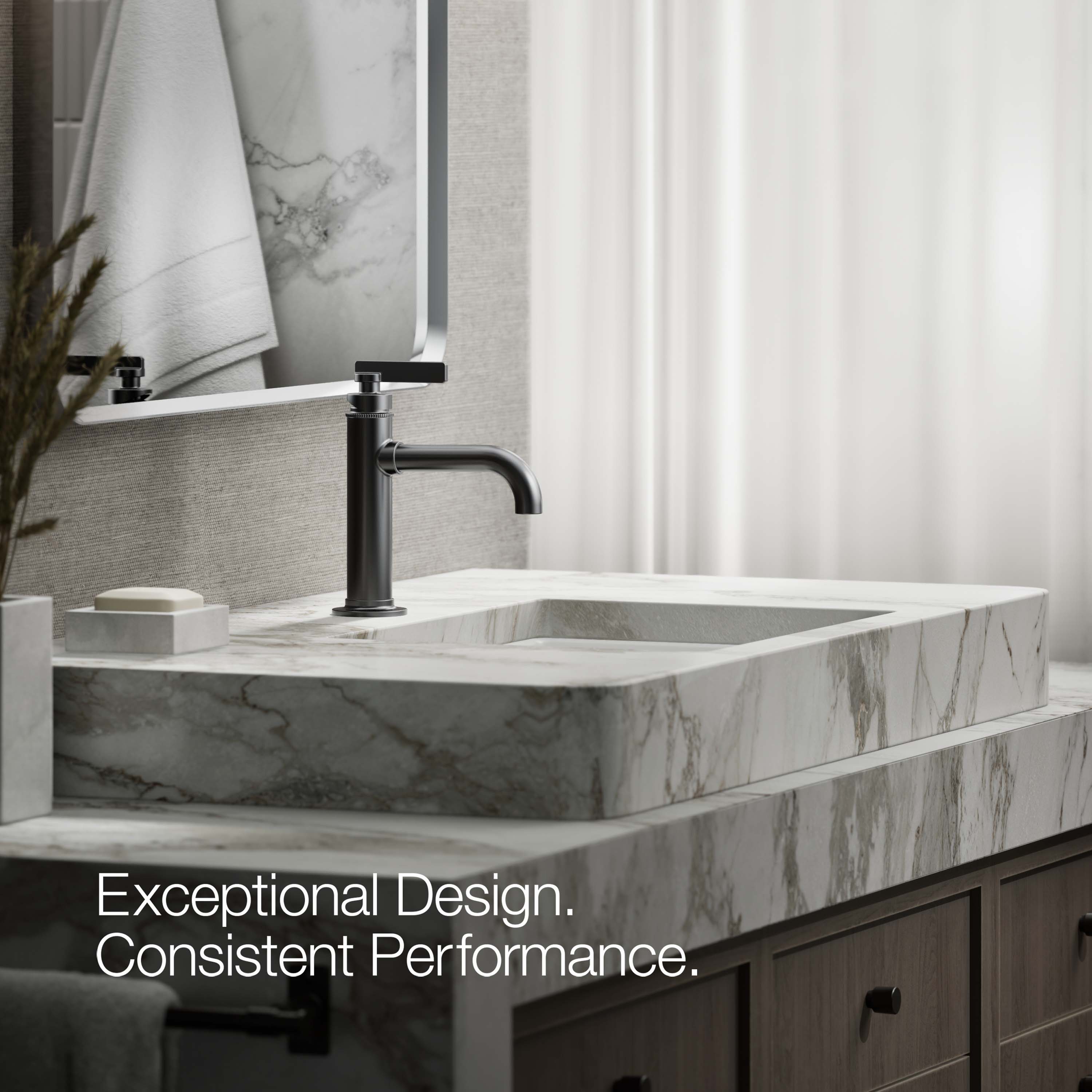 KOHLER 35907-4N-BL Lavatory-Faucets - View #3