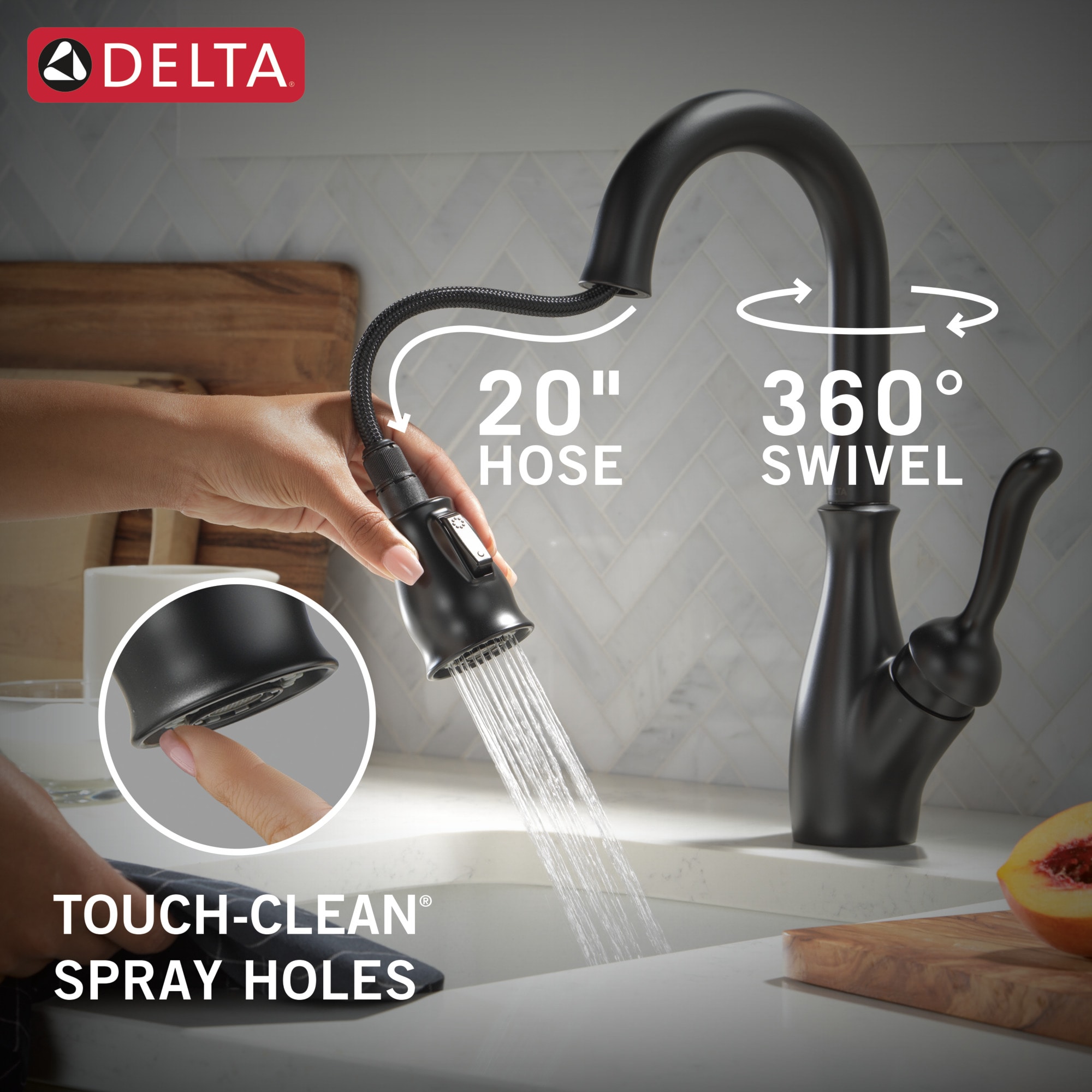 Delta 9678-BL-DST Kitchen-Faucets - View #6