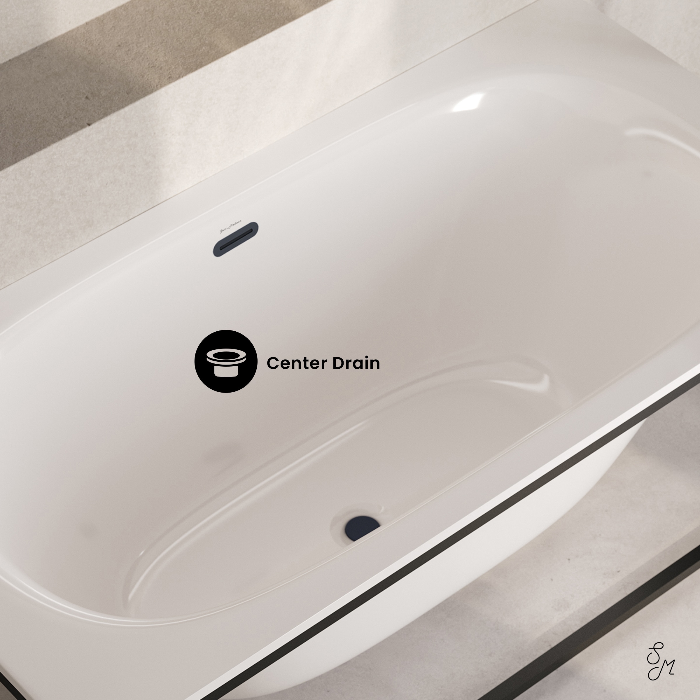 Swiss Madison SM-25-FBLOU02MB bathtubs - View #3