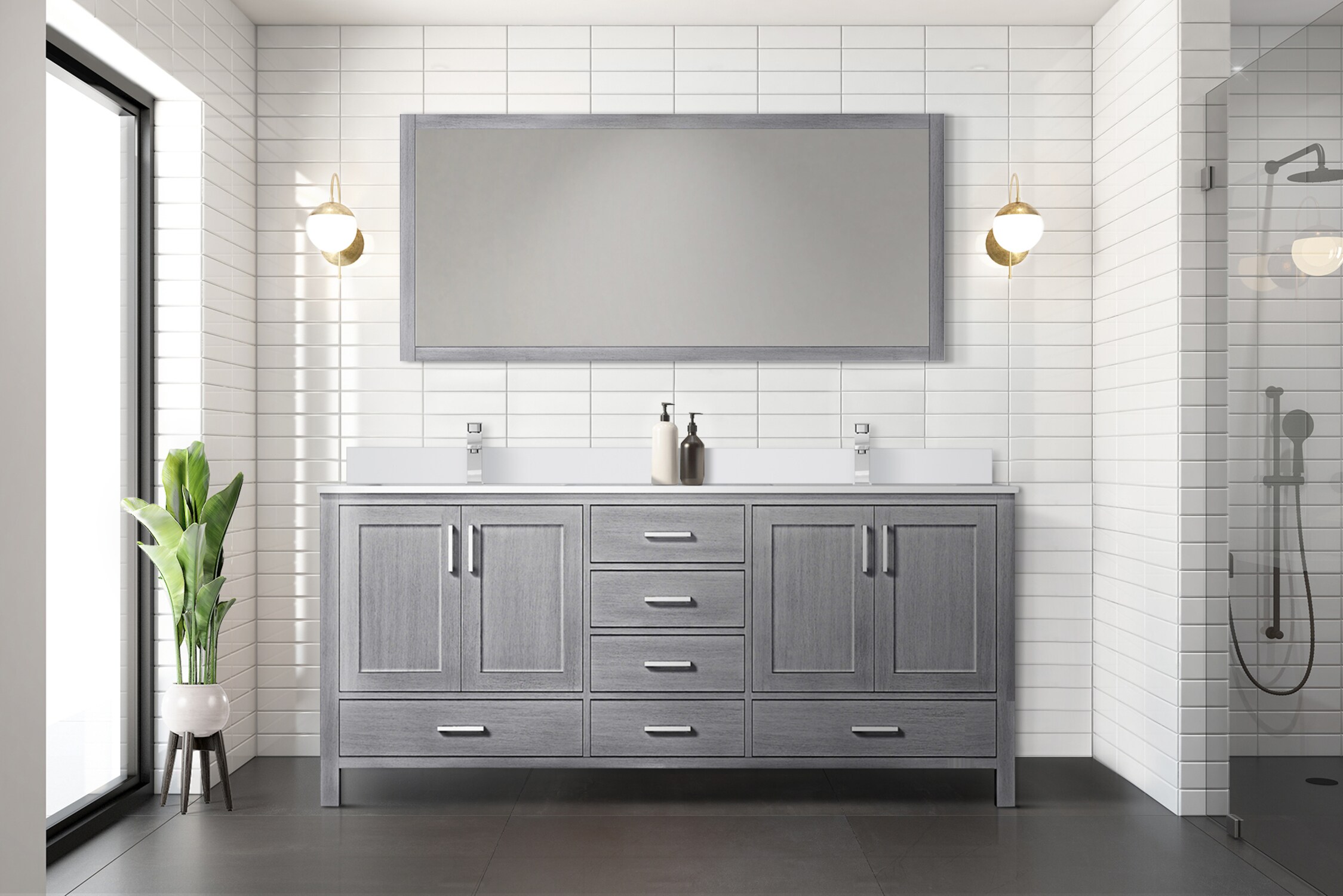Lexora LJ342272DDWQ000 Bath-Vanity-Combo - View #5