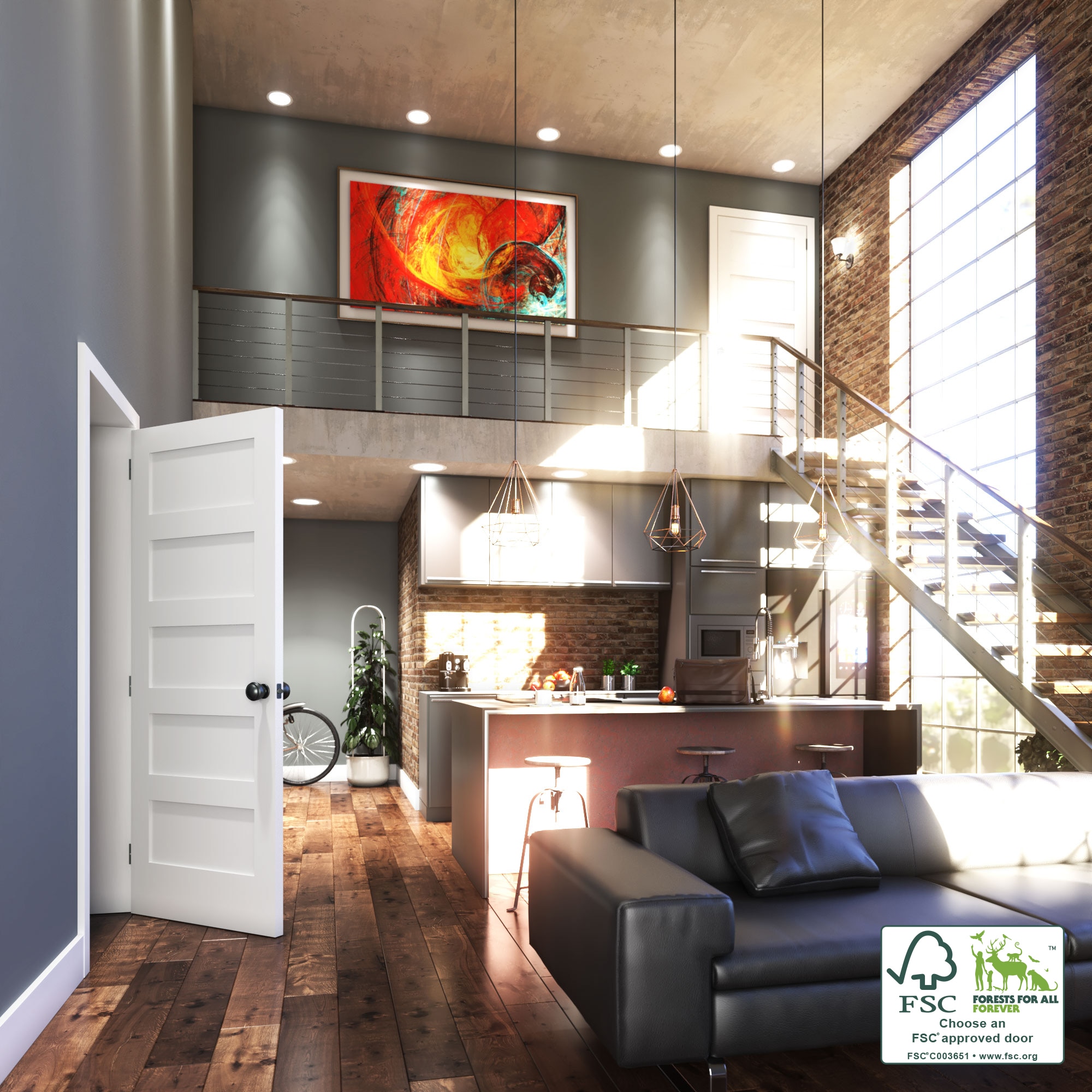 EightDoors 70588014803645 Slab-Doors - View #7