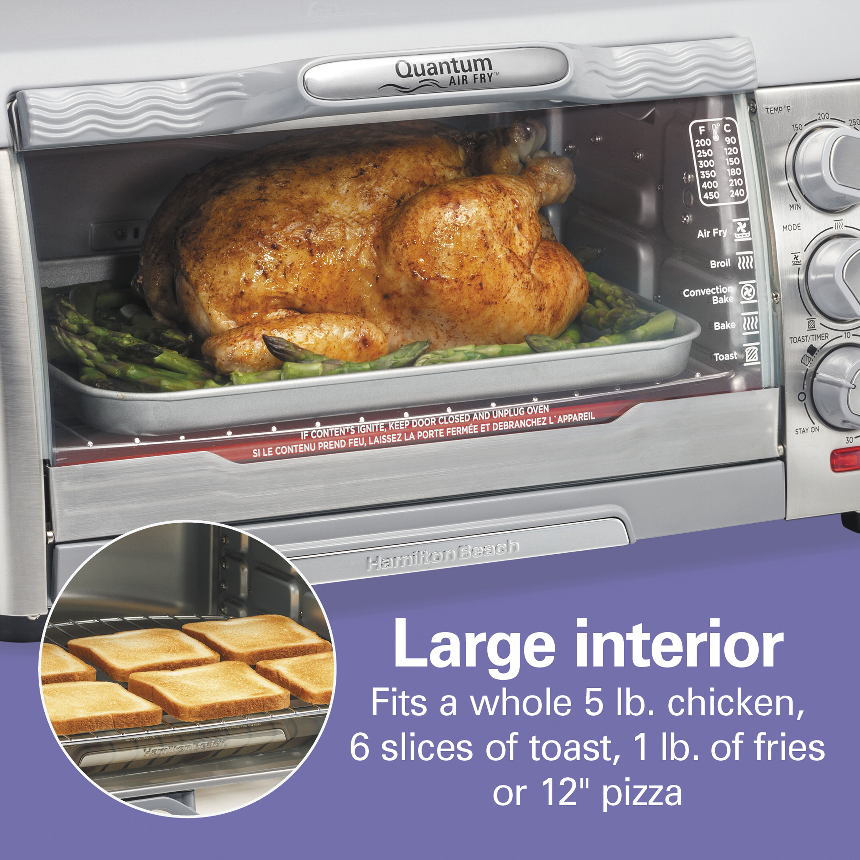 Hamilton Beach 31350G Countertop-Toaster-Ovens - View #4