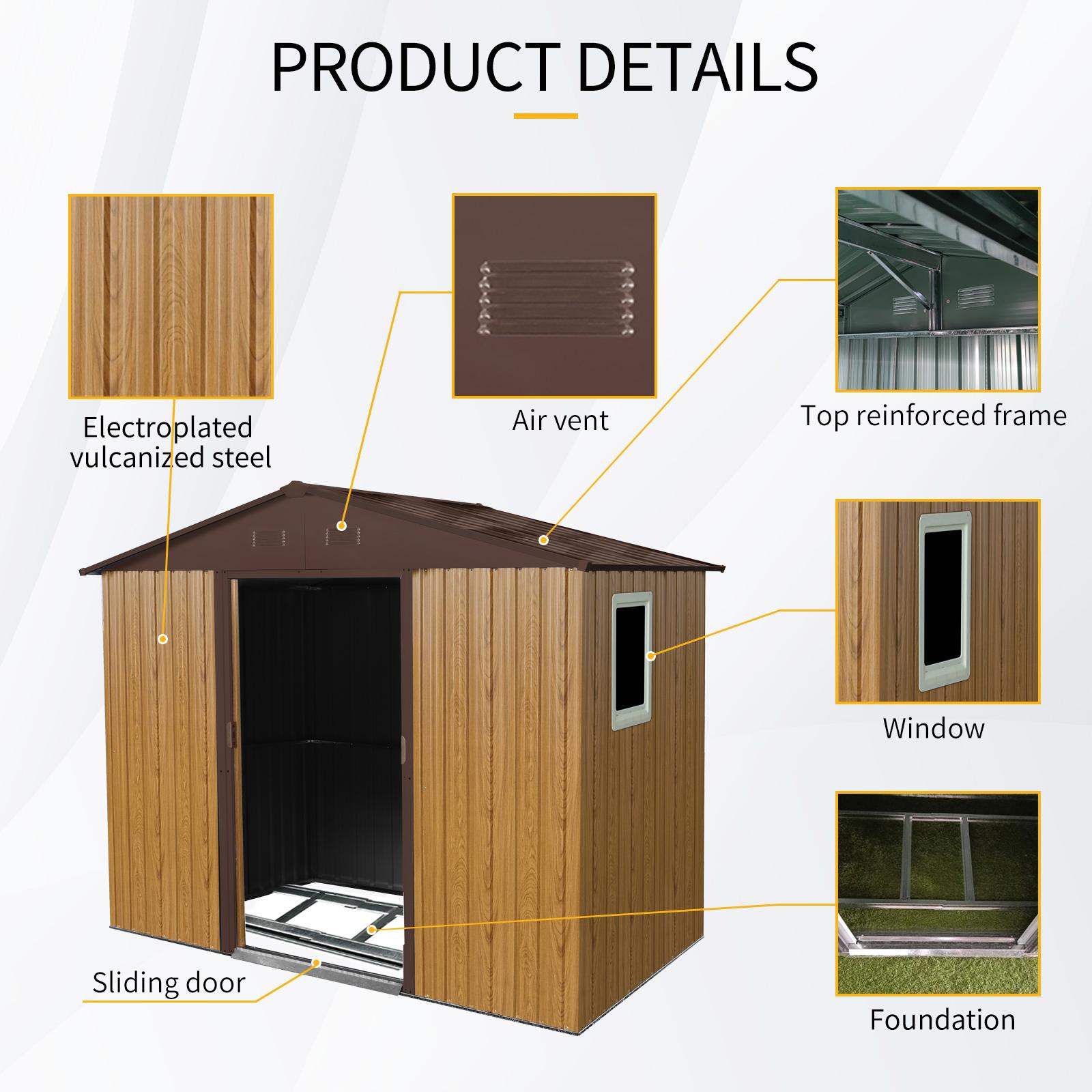 Bayfeve BF-85273-SD Metal-Storage-Buildings-Sheds - View #5