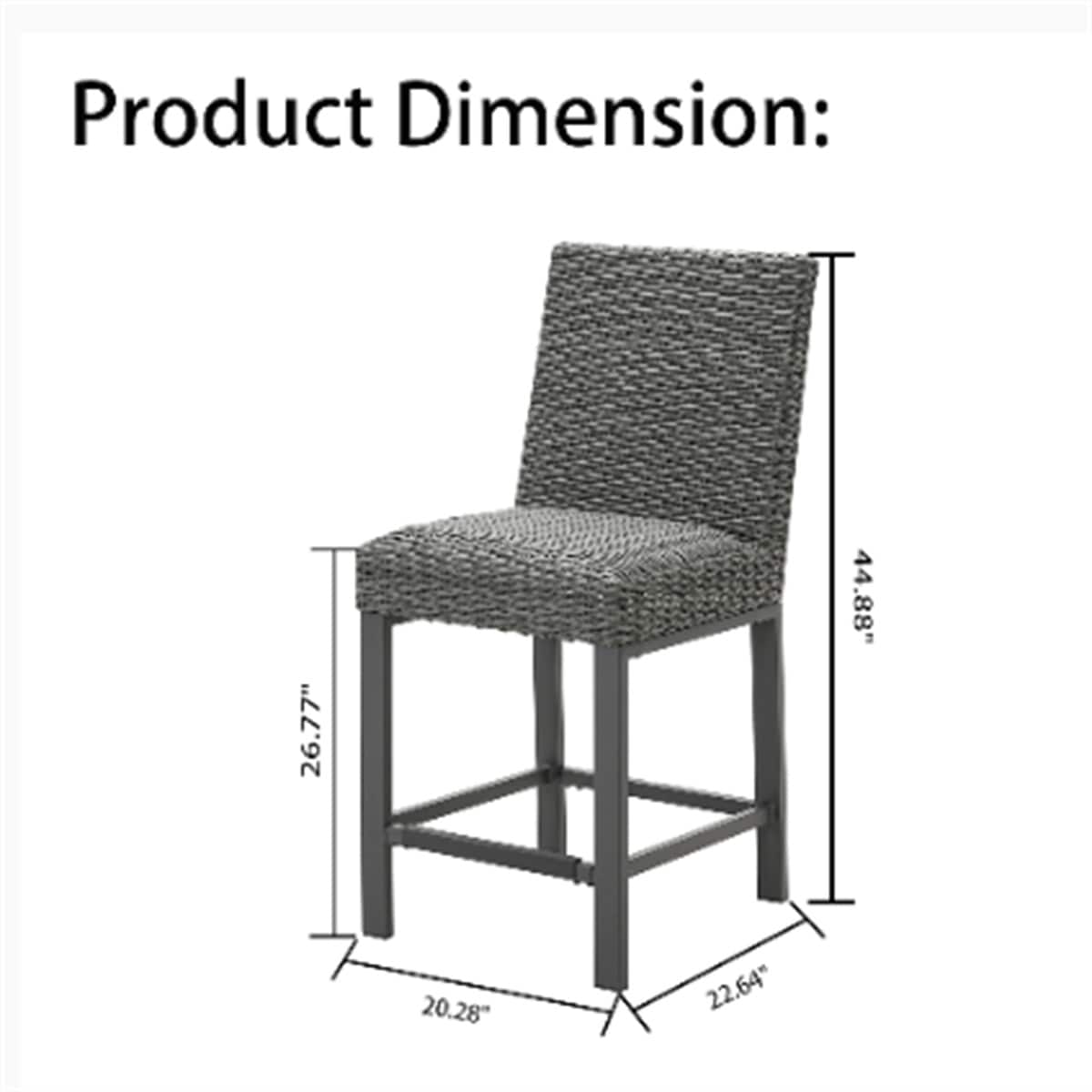 CESICIA R20-5P-BL Patio-Conversation-Sets - View #6