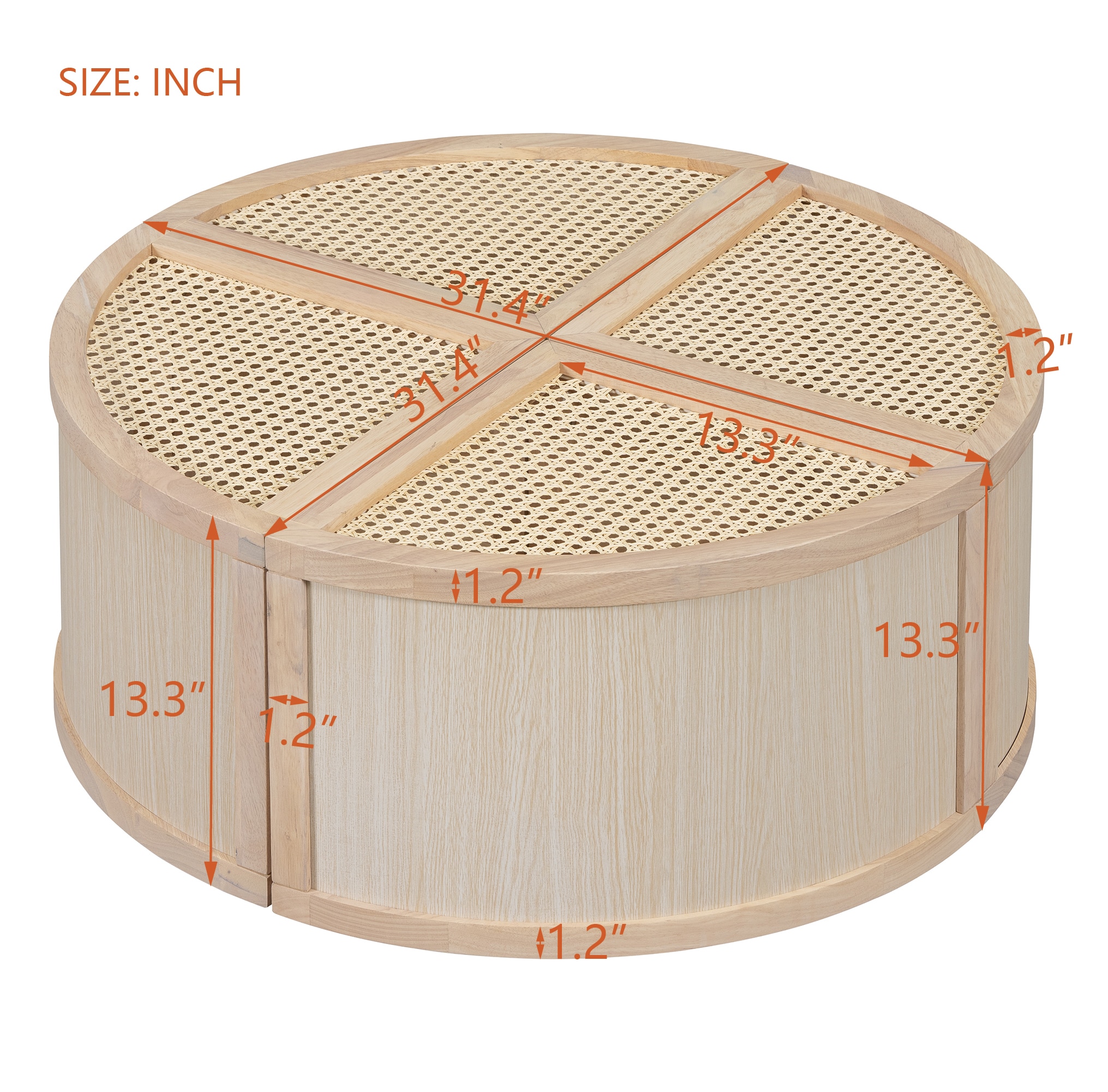 ModernLuxe L3P-N735P185130N Coffee-Tables - View #7