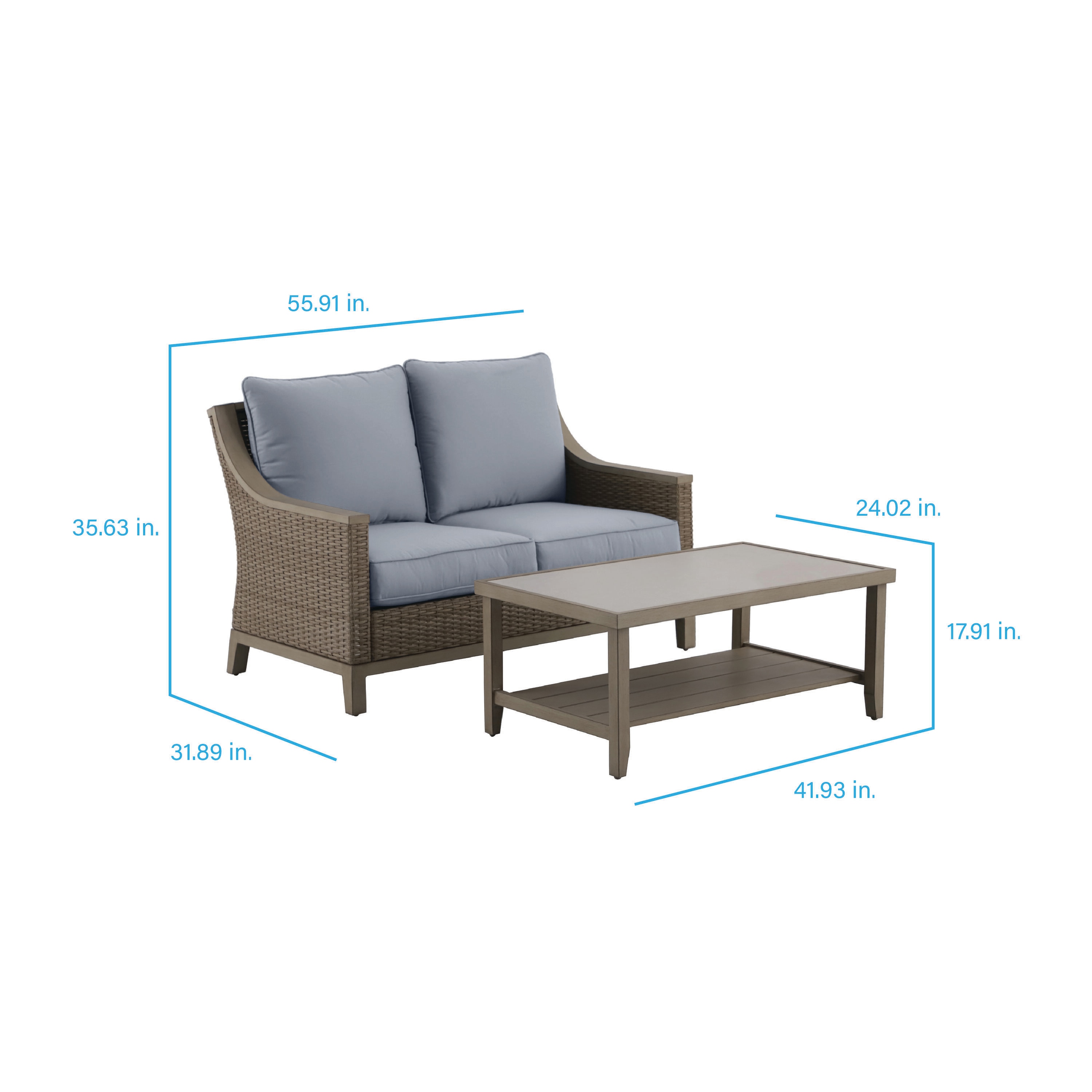 allen + roth FRS81528CL-B Patio-Conversation-Sets - View #4
