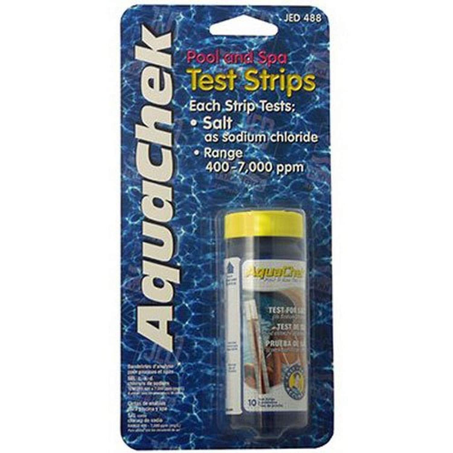 Jed Pool Tools  00-AC488 Natural Organic 10 Count Salt Test Strip