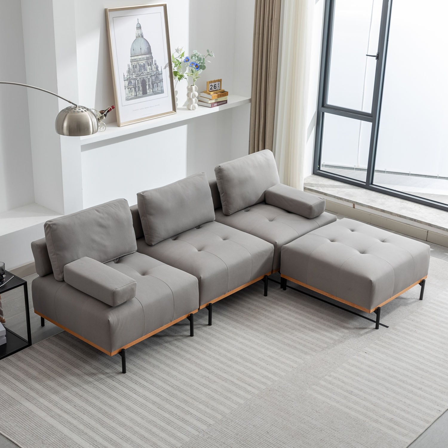 SINOFURN SYB920009WT Sofas-Loveseats - View #3