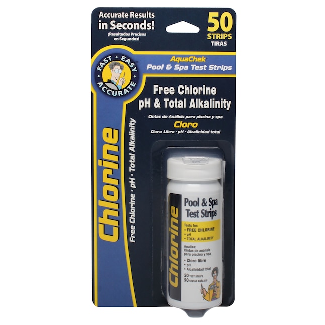 Aqua EZ 50-Pack Pool Test Strips in the Pool Test Strips department at ...