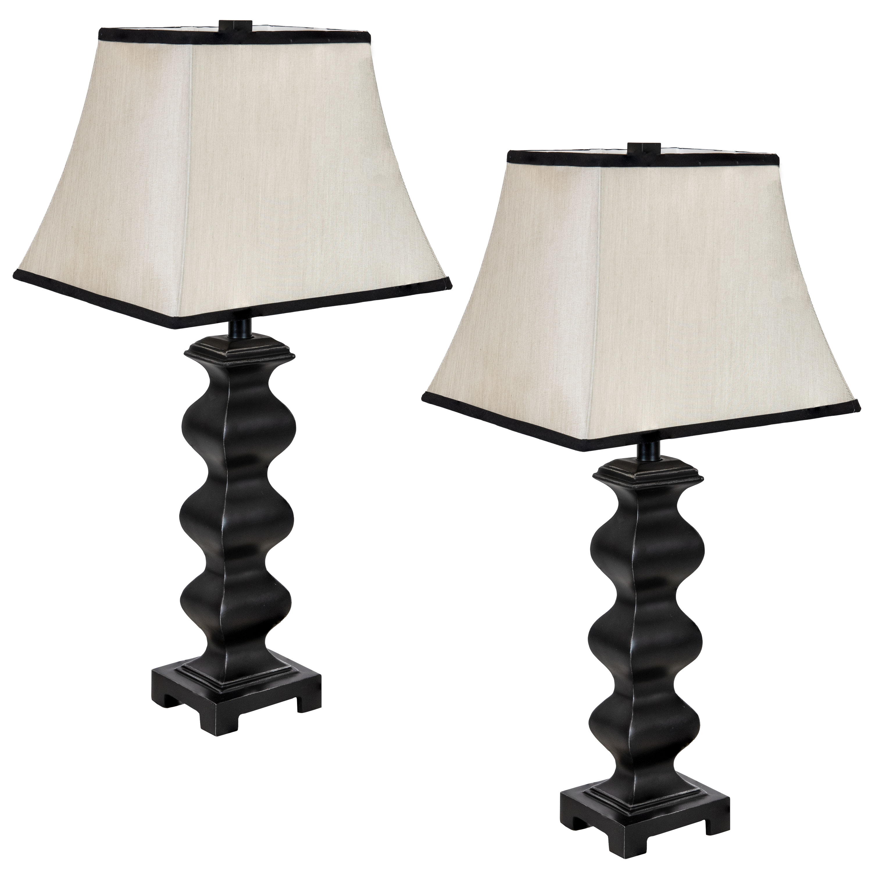 Sunnydaze Decor GSI-7732 29-in Black Standard Desk Lamp