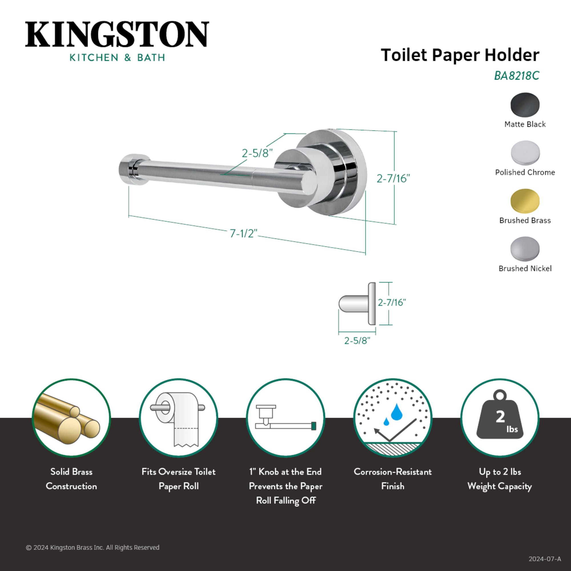 Kingston Brass WL82188 d060360 - View #2