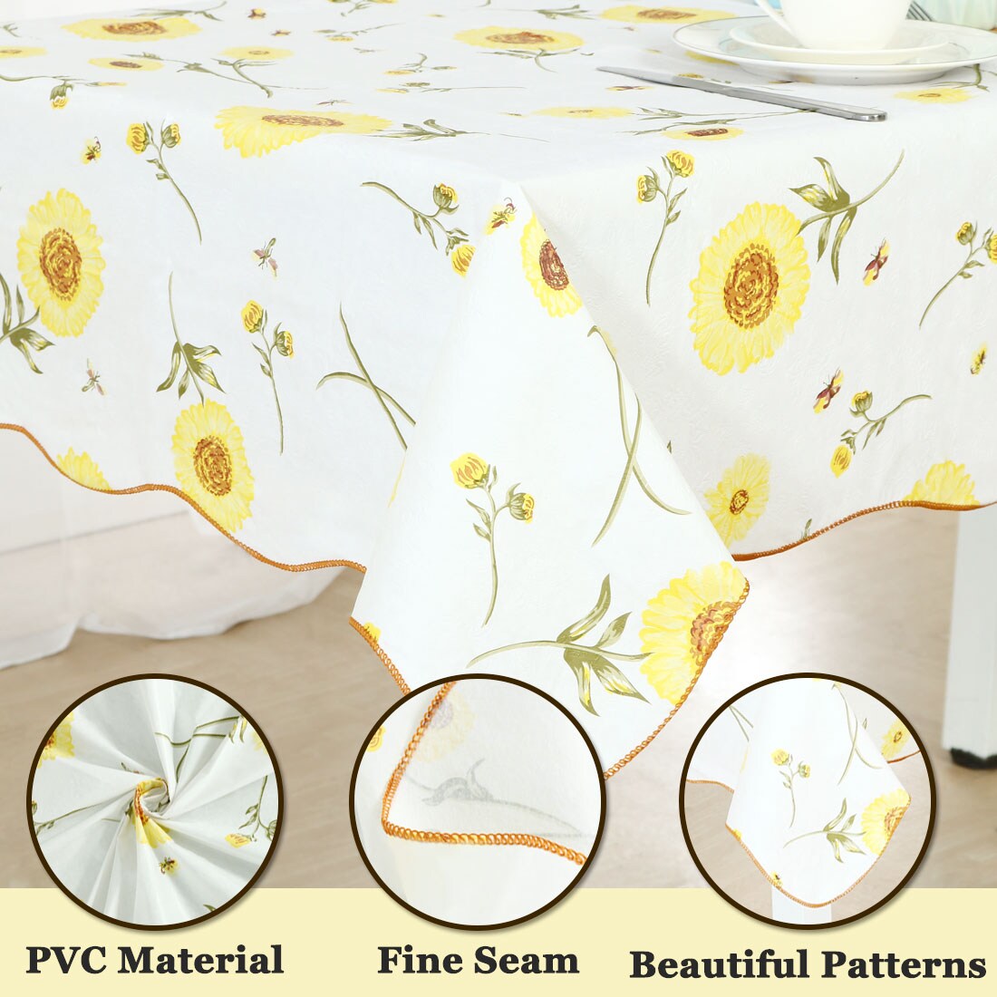 Unique Bargains S26011200UX3946 Table-Covers - View #5