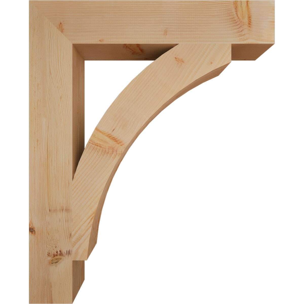 Ekena Millwork BKT06X34X42THR05SDF Exterior-Brackets-Braces - View #3