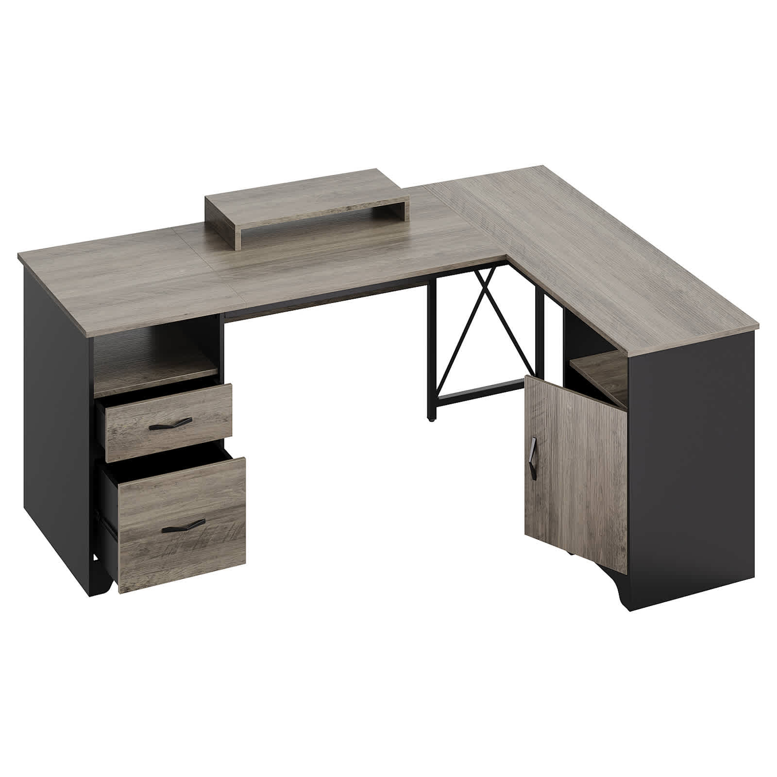 Bestier LOW-H104815R-GRW desks - View #6
