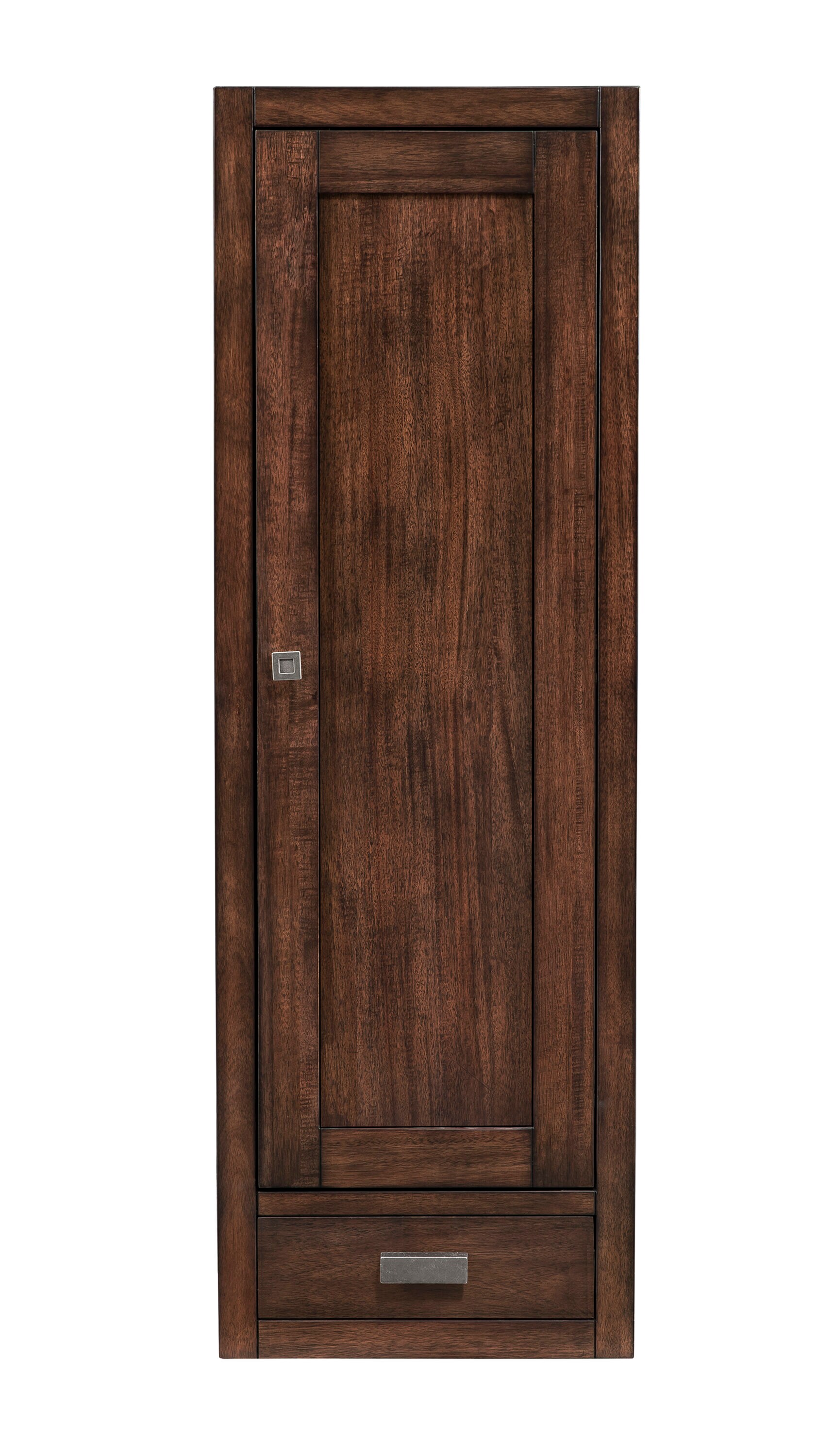 James Martin Vanities Addison 14.9-in x 10.6-in x 14.9-in Glossy White Soft Close Bathroom Wall Cabinet