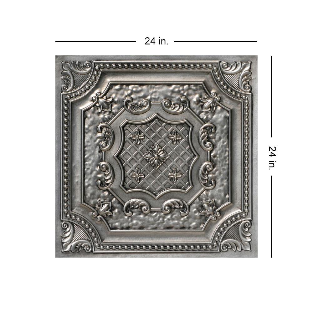 From Plain to Beautiful in Hours DCT04AGS-24X24-10 Ceiling-Tile - View #4