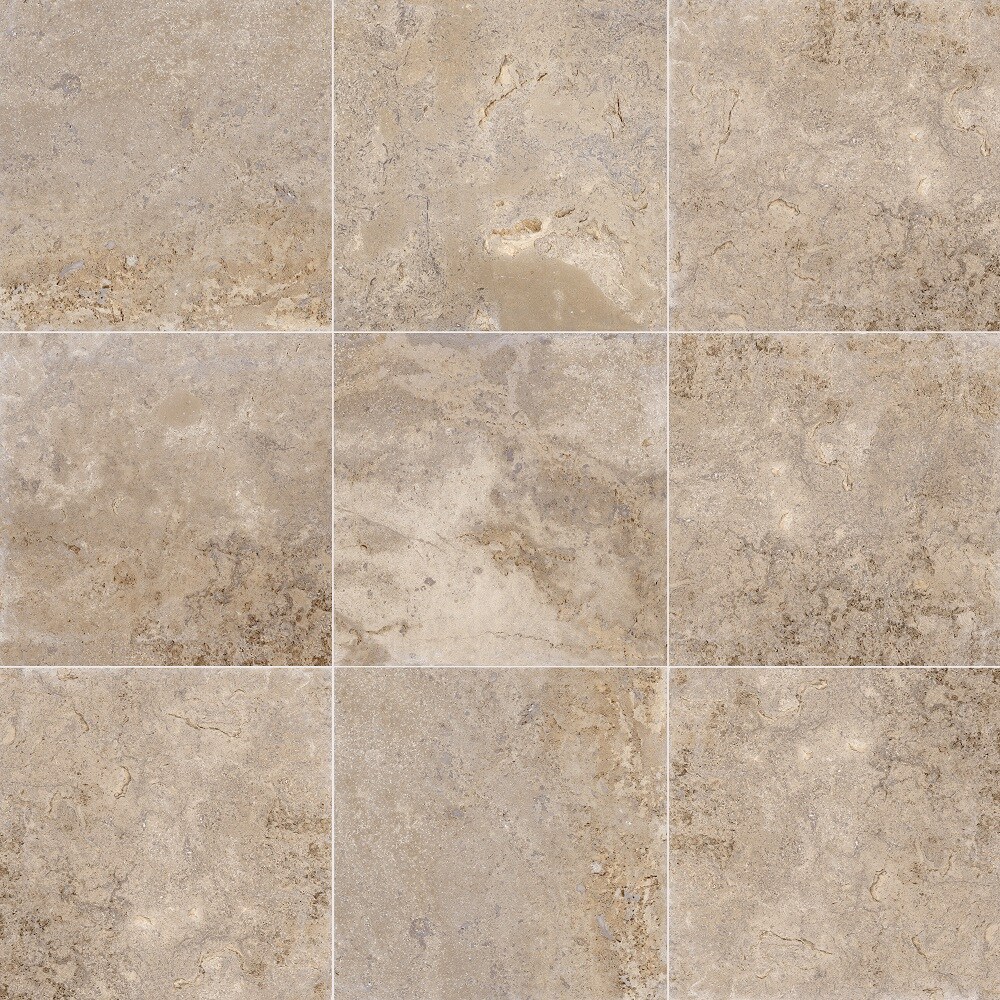 Style Selections 24 In L X 24 In W X 1 In H Square Noce Porcelain Patio   04843036 