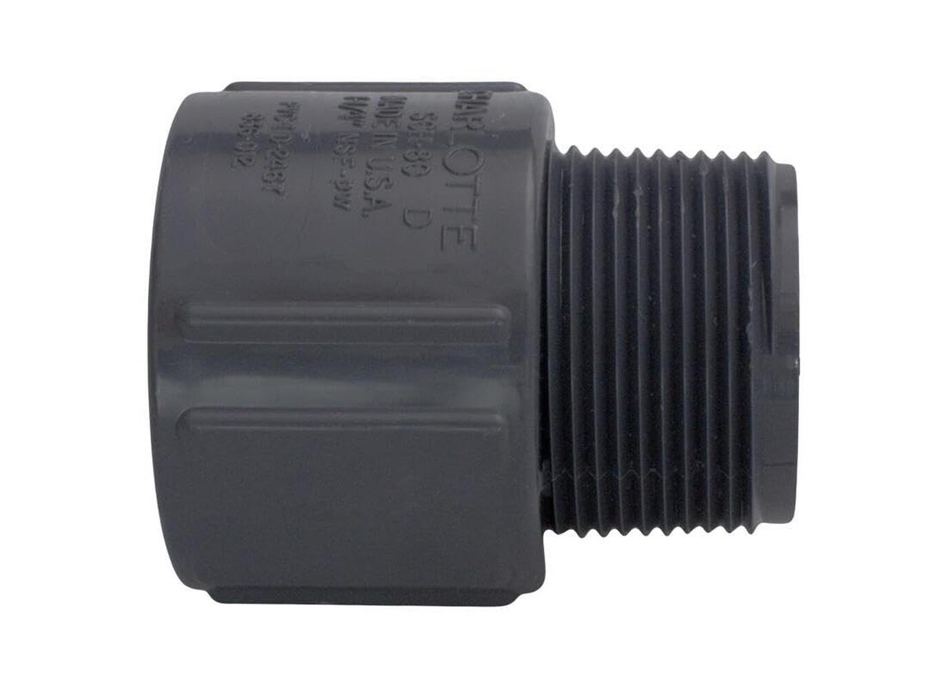 Genova PVC 08109 0800HA Pvc-Pressure-Sch-40-Fittings - View #3