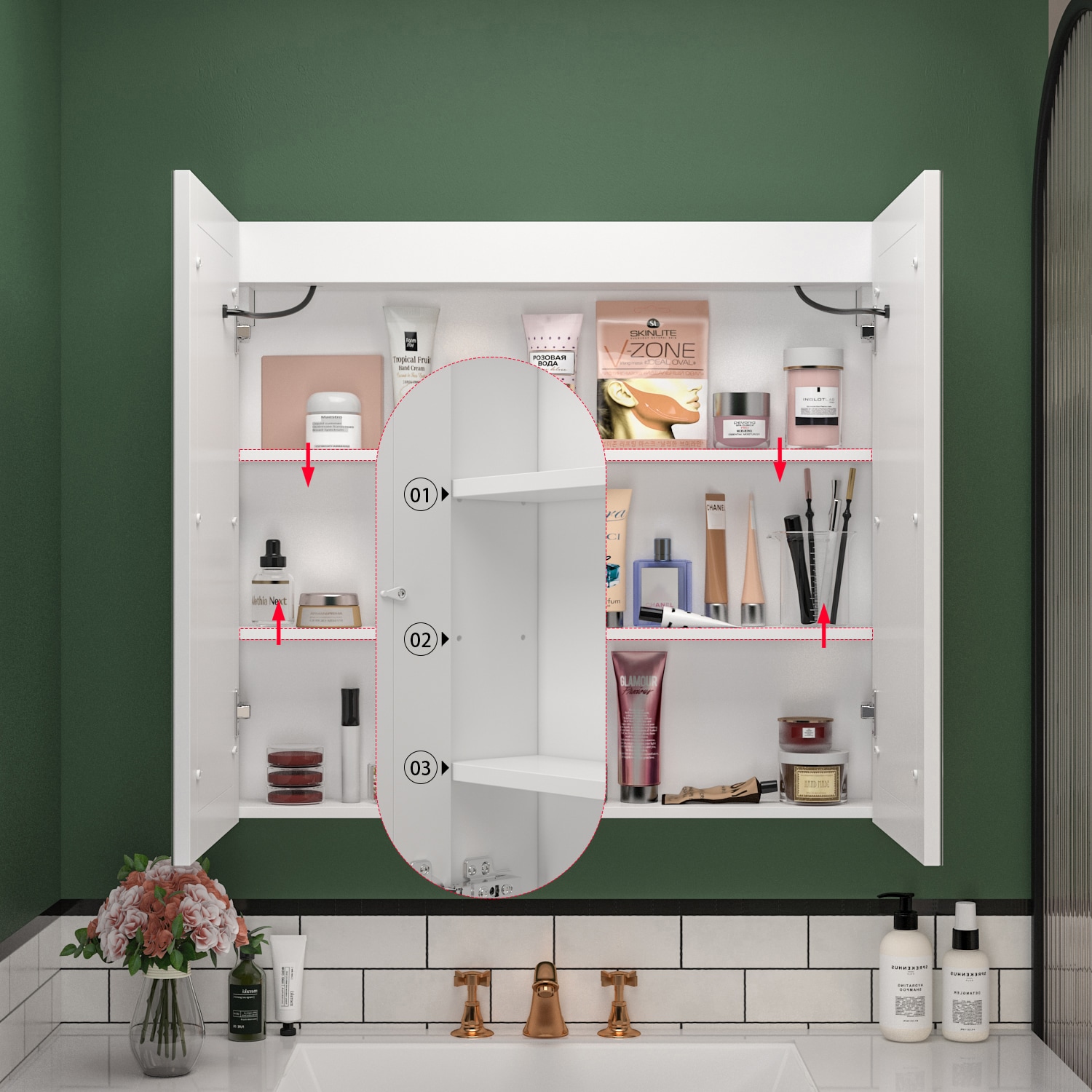 FUFU&GAGA LJY-WFKF170281-01 Decor-Mirrors - View #11