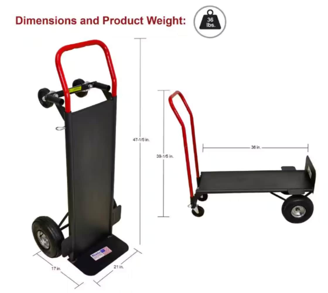 Milwaukee DC30087 Hand-Truck-Dollies - View #3