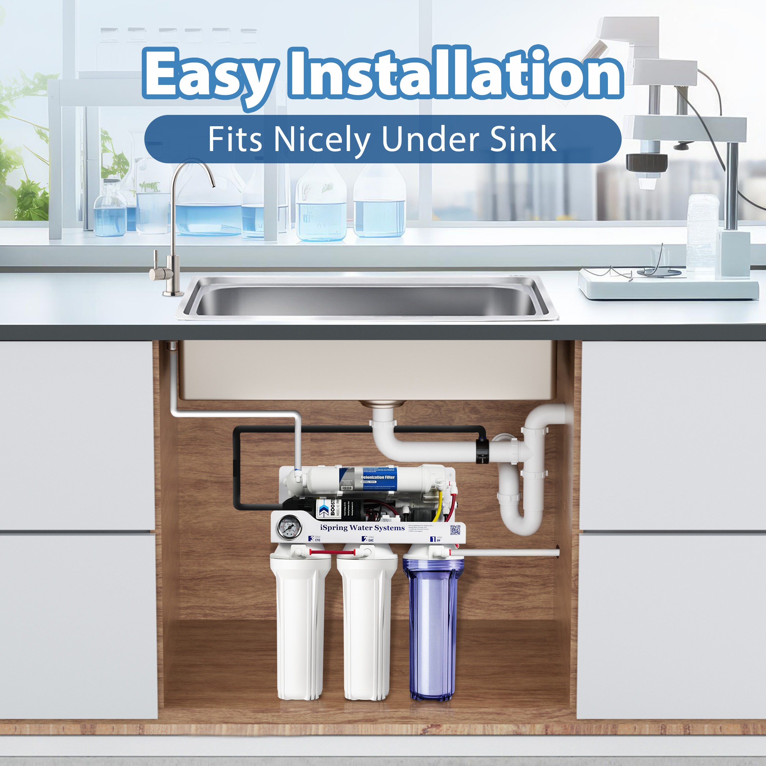 iSpring RCC1DP Under-Sink-Filtration-Systems - View #4