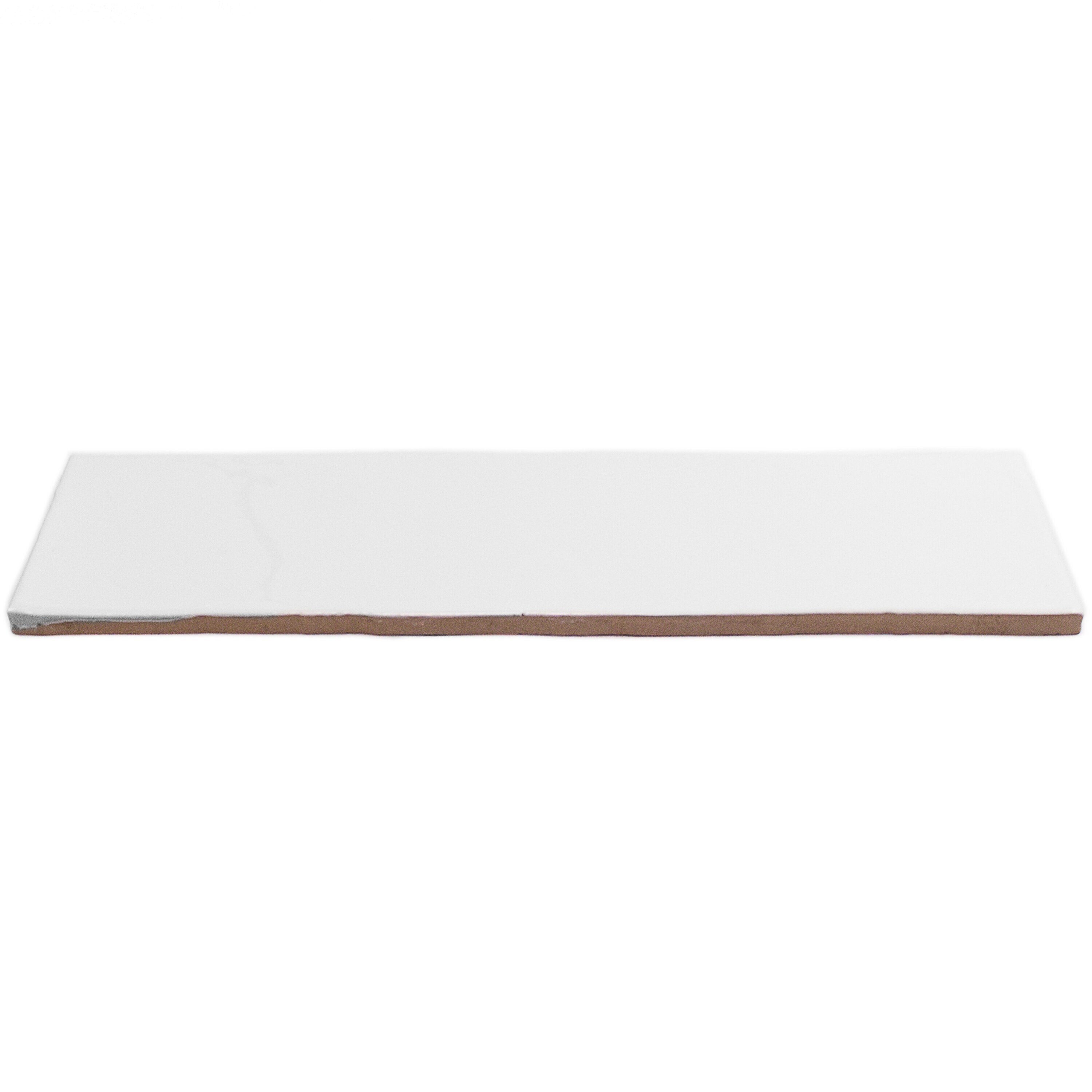 Barcelona 3" x 12" Kale Polished Ceramic Subway Wall Tile